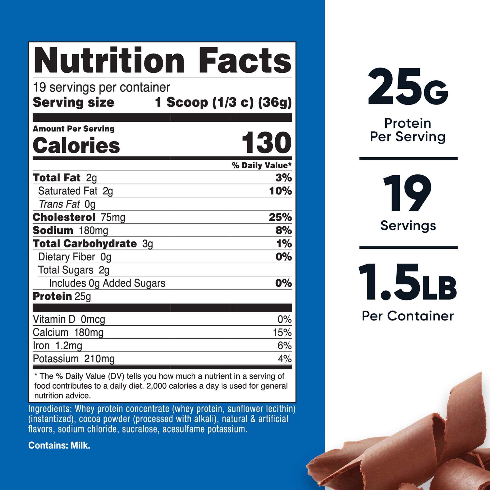 Nutricost Whey Protein Concentrate Oral Supplement NCW025102 by Nutricost