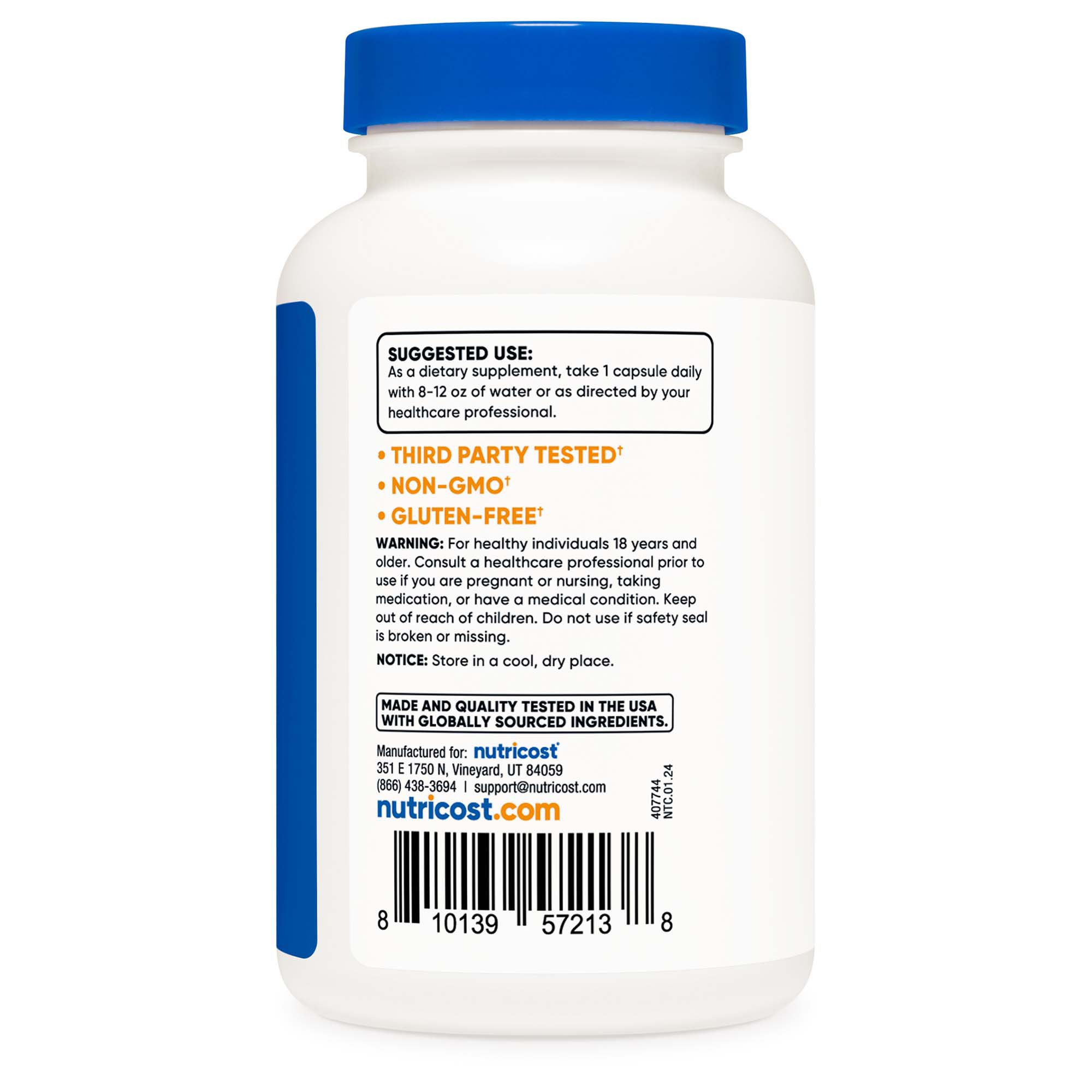 nutricost Dietary Supplement NTC147101 by Nutricost