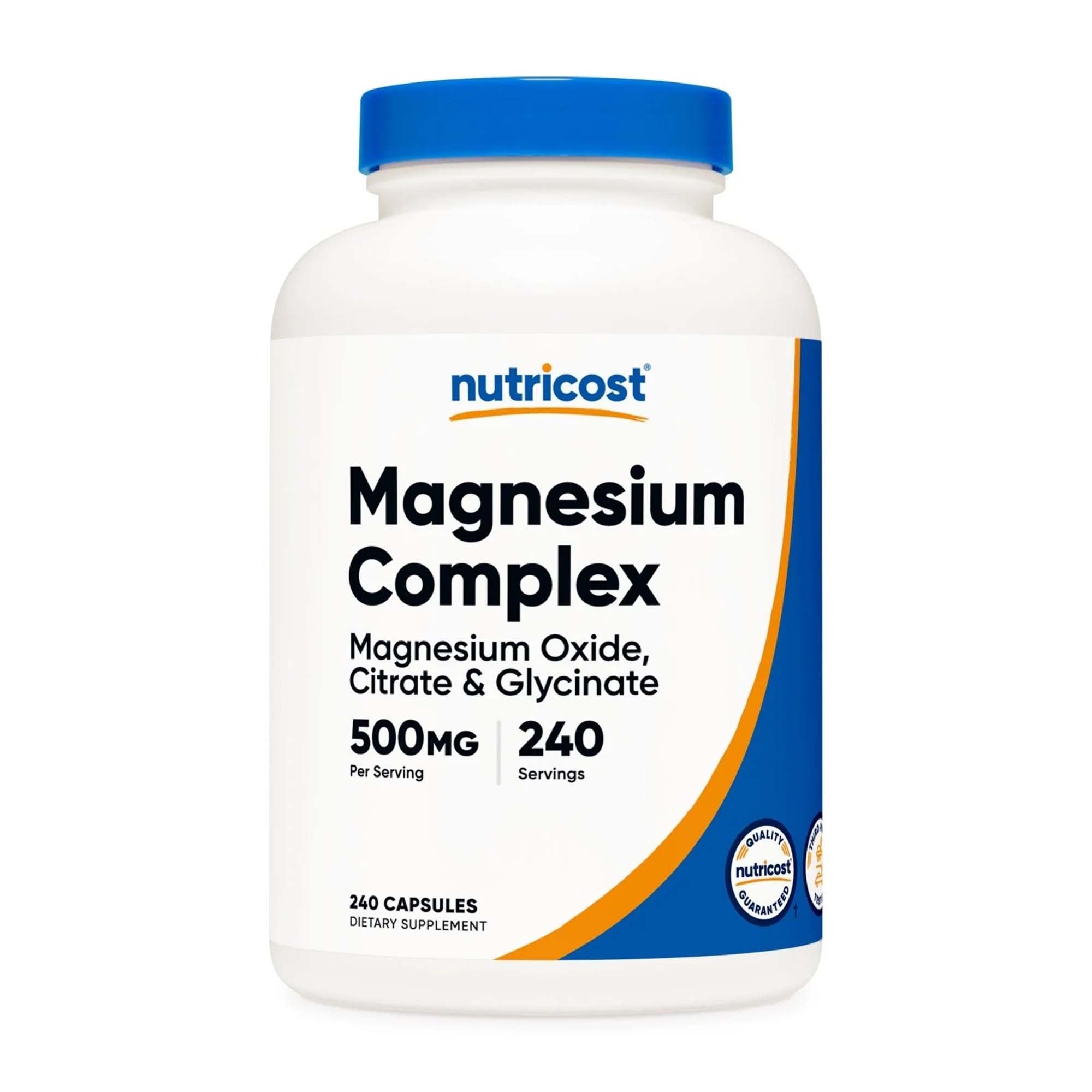 Nutricost - NTC404101 nutricost® 500 mg Magnesium Complex Extra Strength