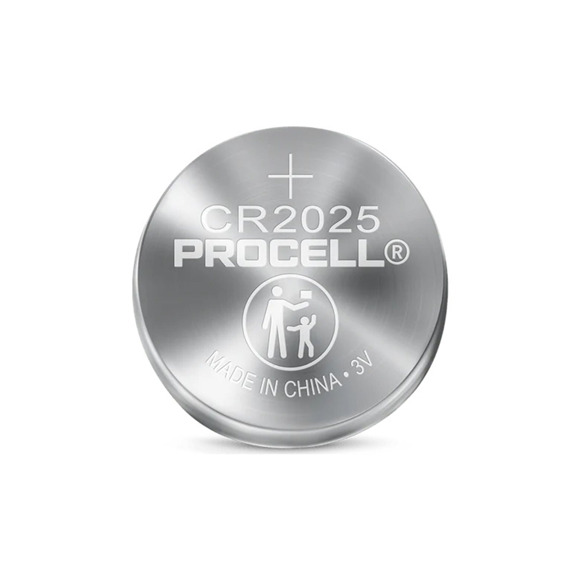 Duracell - DL2025B2PK Lithium Battery Duracell® CR2025 Coin Cell 3 Volt Disposable 2 per Pack