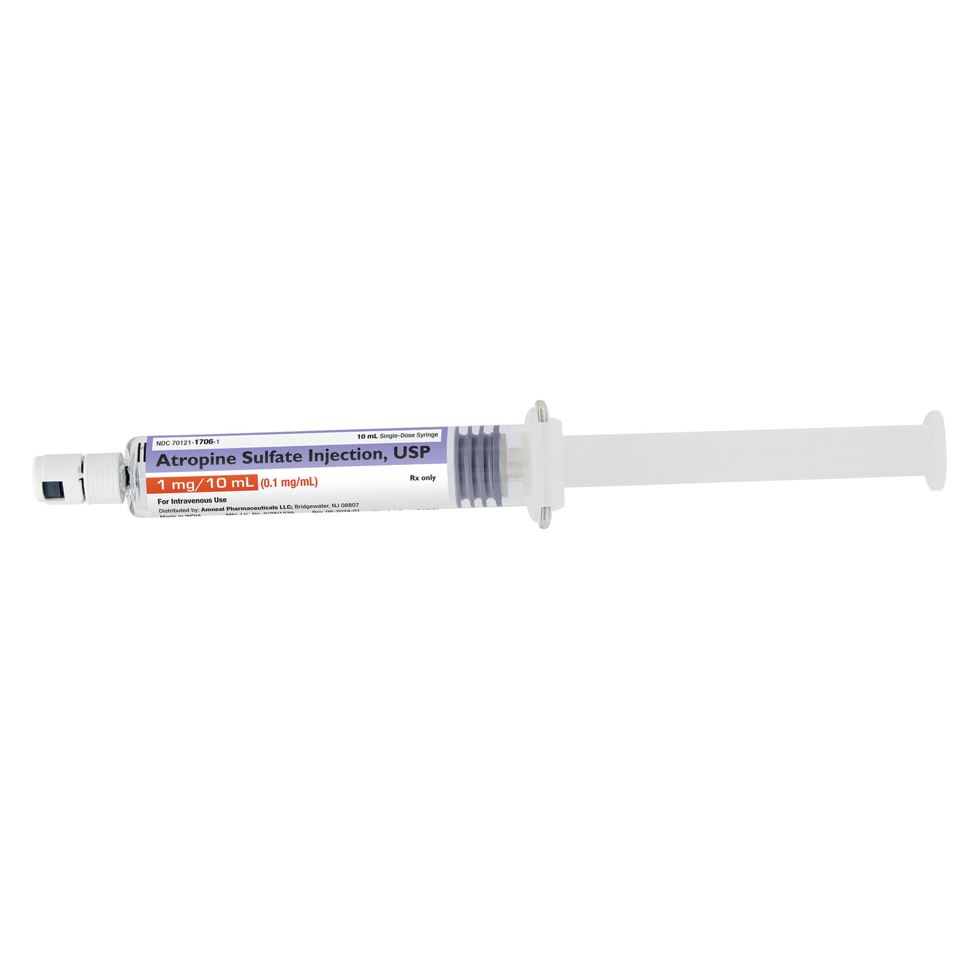 Amneal Pharmaceuticals LLC - 70121170604 Atropine Sulfate