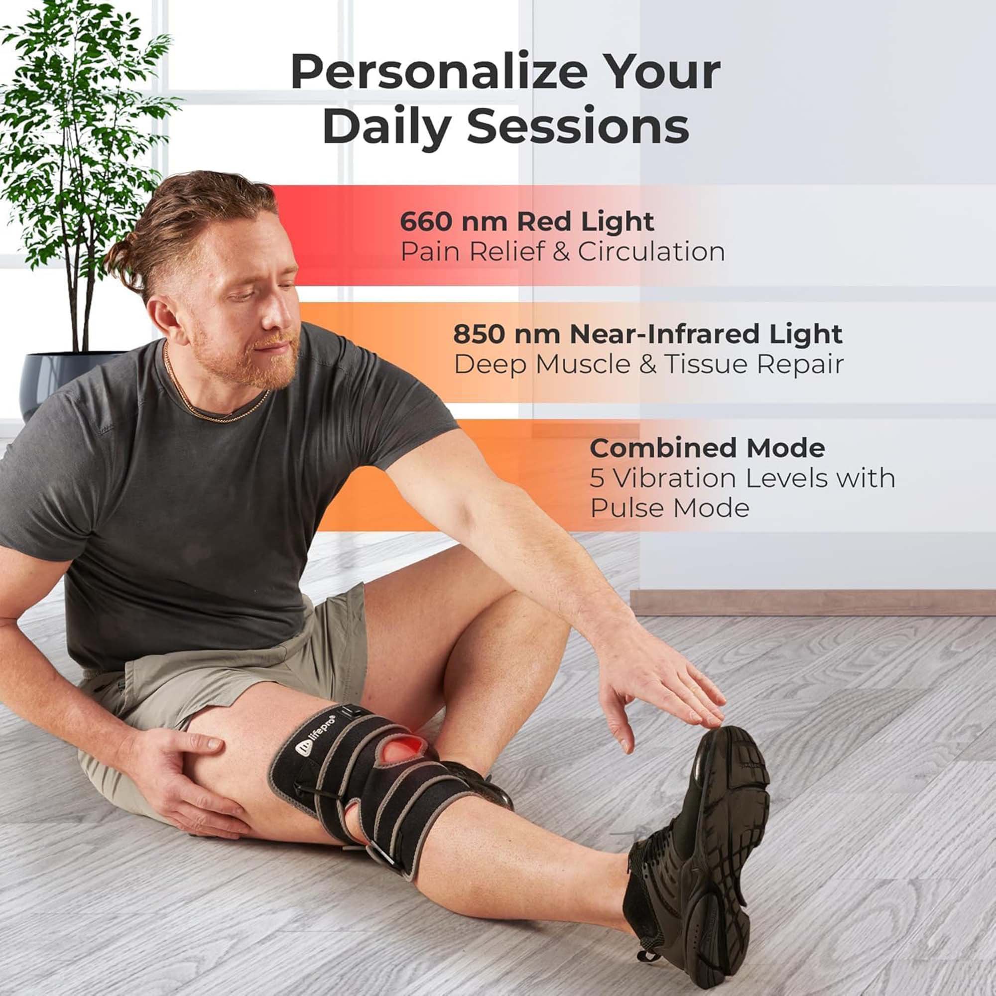 Lifepro Fitness LLC LP-BRCV-GRY-RTL - 1/Each