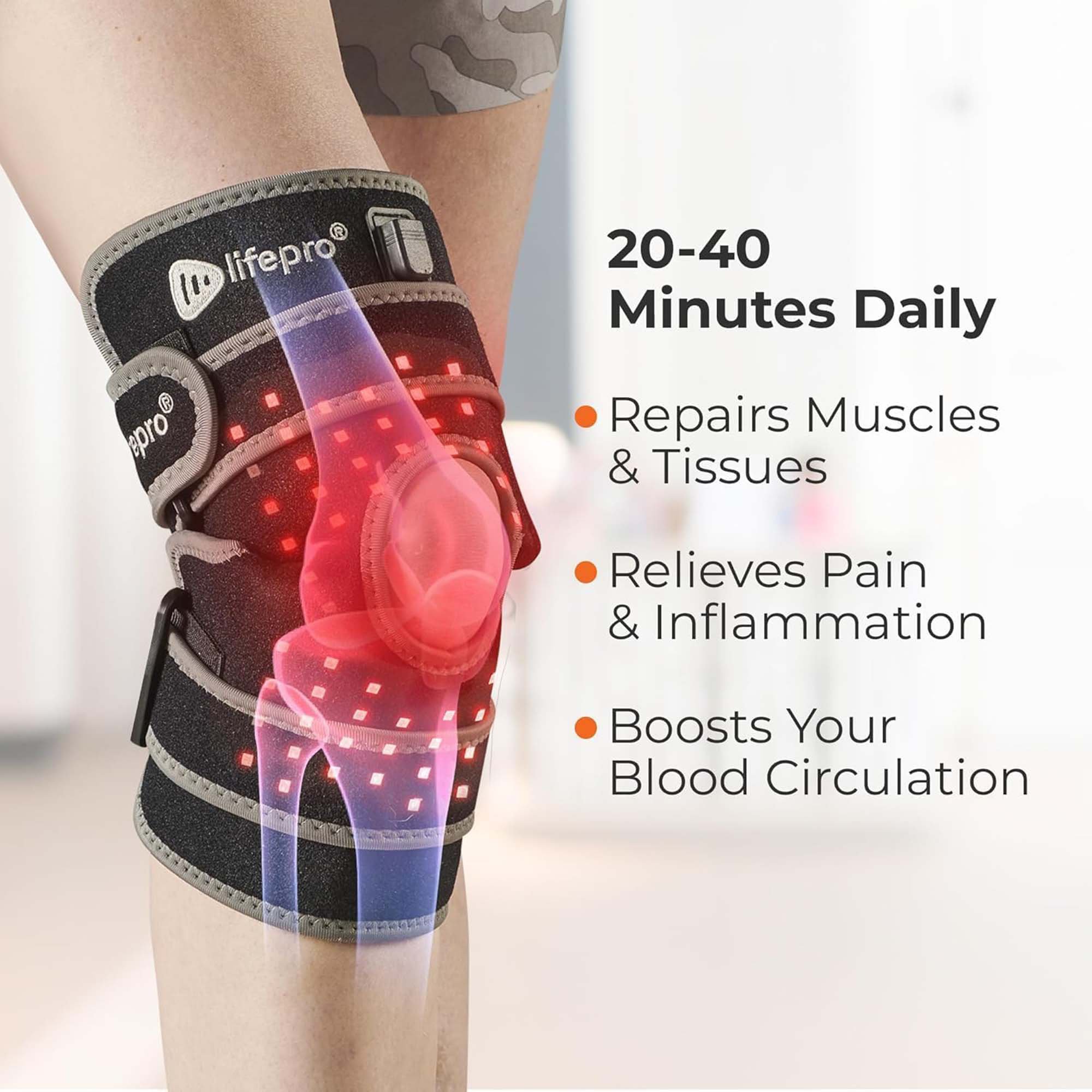 Lifepro Fitness LLC LP-BRCV-GRY-RTL - 1/Each