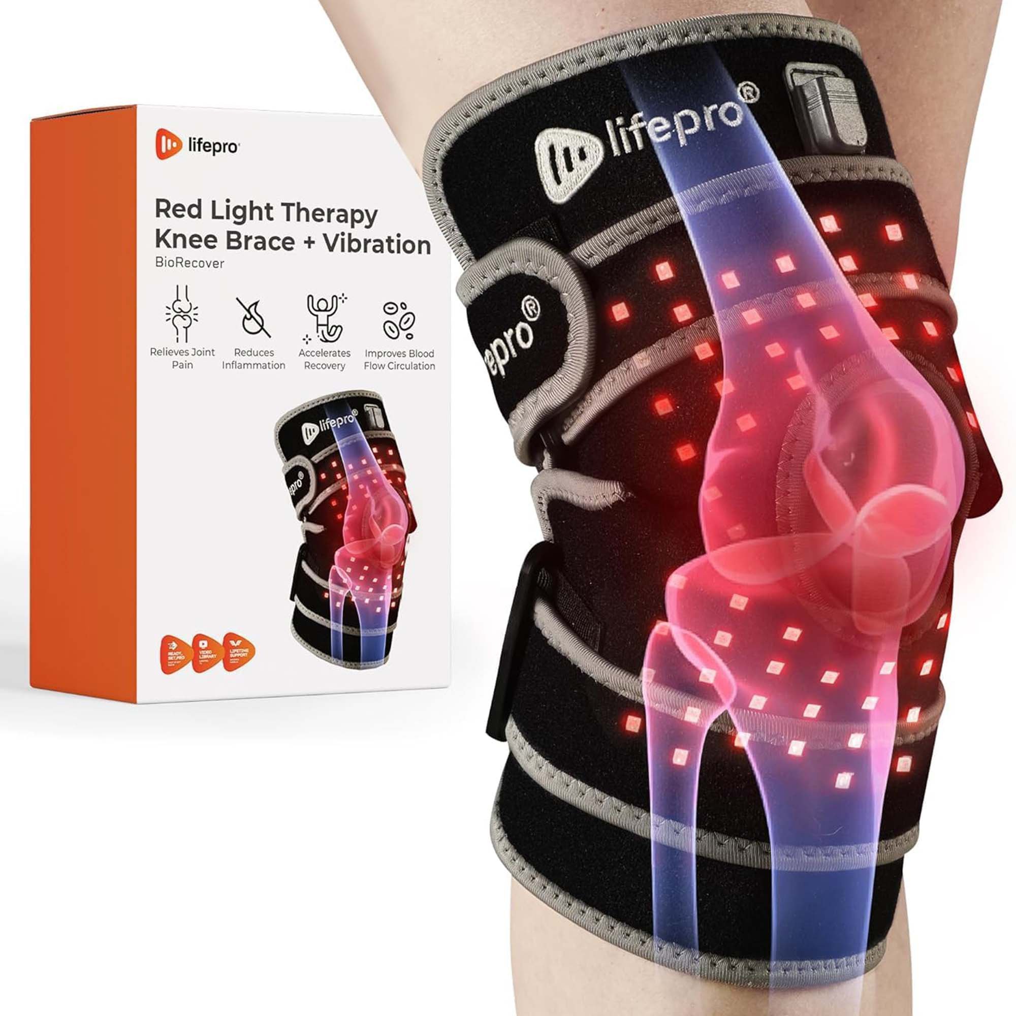 Lifepro Fitness LLC LP-BRCV-GRY-RTL - 1/Each