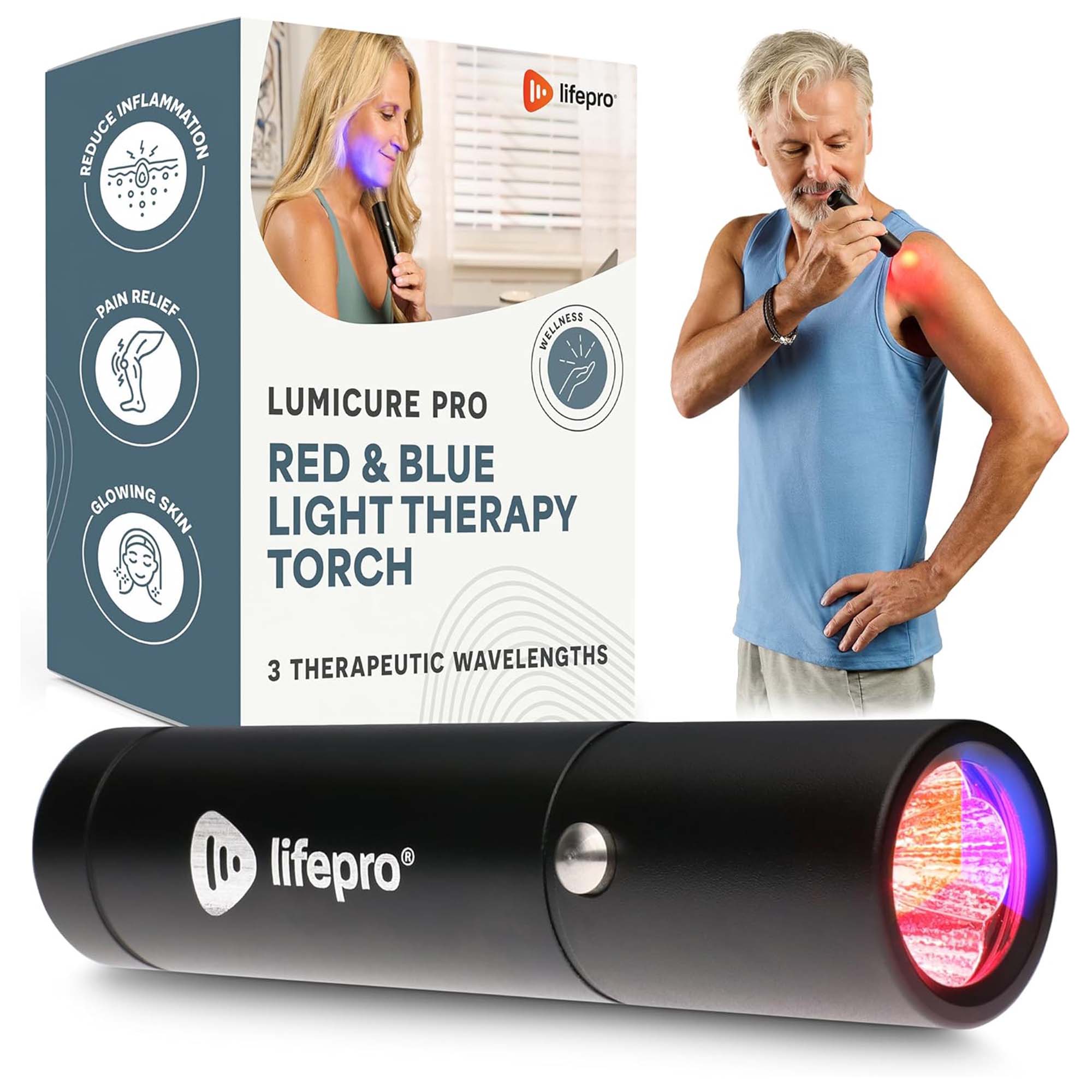 Lifepro Fitness LLC - LP-LMCRP-RTL Light Therapy LumiCure Pro