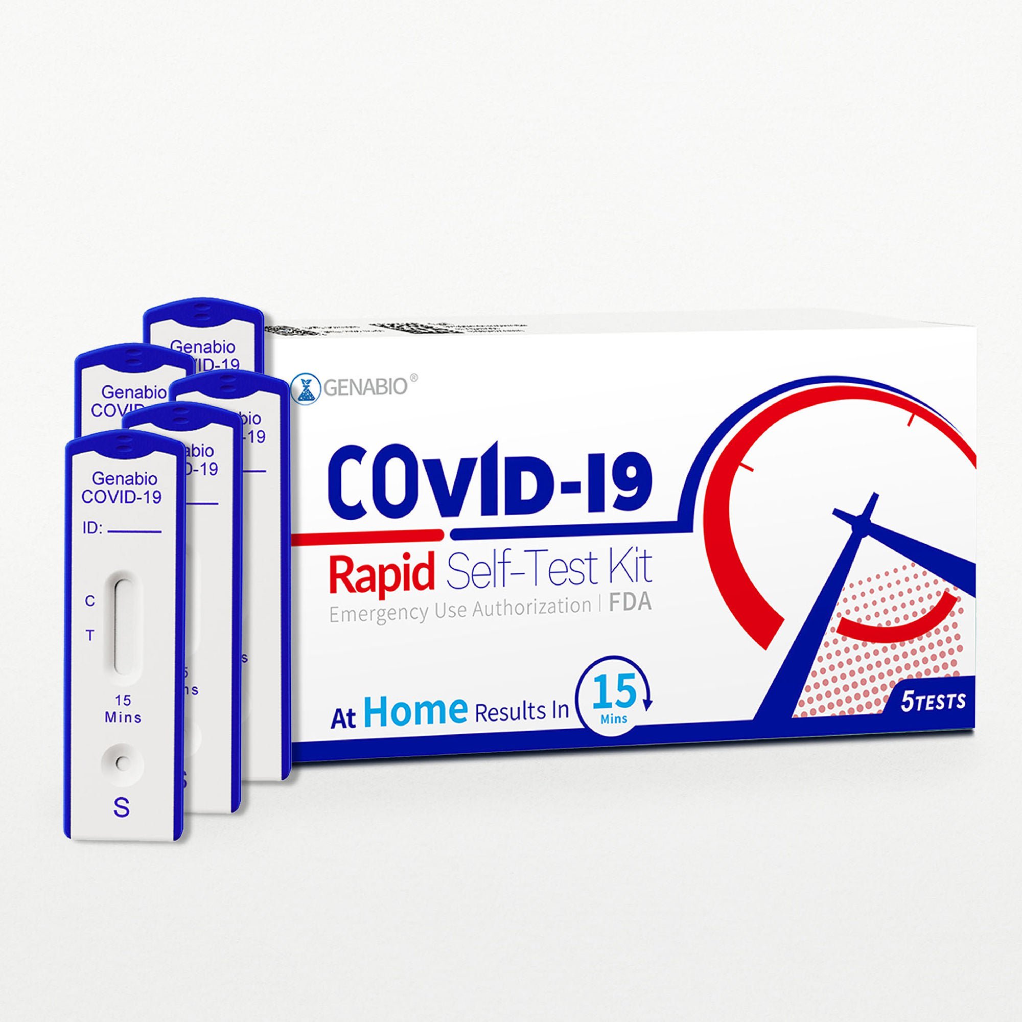 Genabio Diagnostics Inc - RA9-E00305 Genabio® COVID-19 at Home Rapid Self-Test Kit