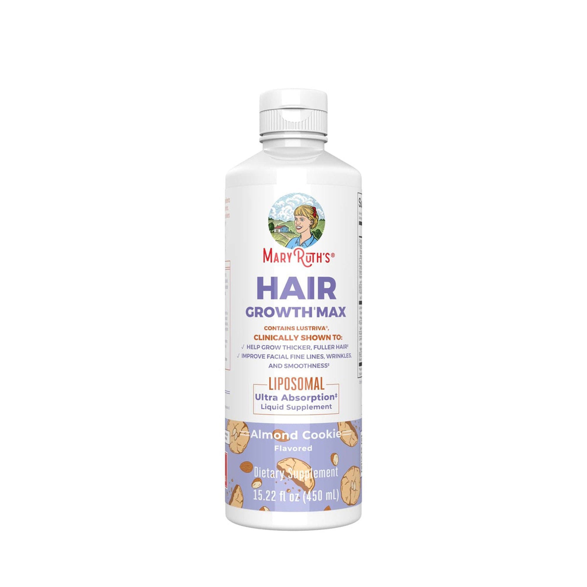 MRO MaryRuth LLC - LP-AD-HGM-CV-SF-16Z-UN-01 Mary Ruth's® Hair Growth Max Liposomal