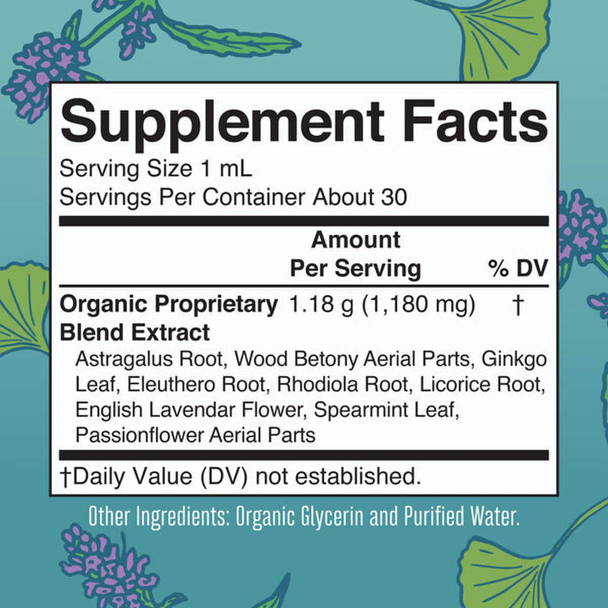 MRO MaryRuth LLC DR-KD-FCS-OG-XX-1OZ-RE-01 - Mary Ruth's® Organic Kids Focus & Attention Liquid Drops - 1/Each, 6/Case