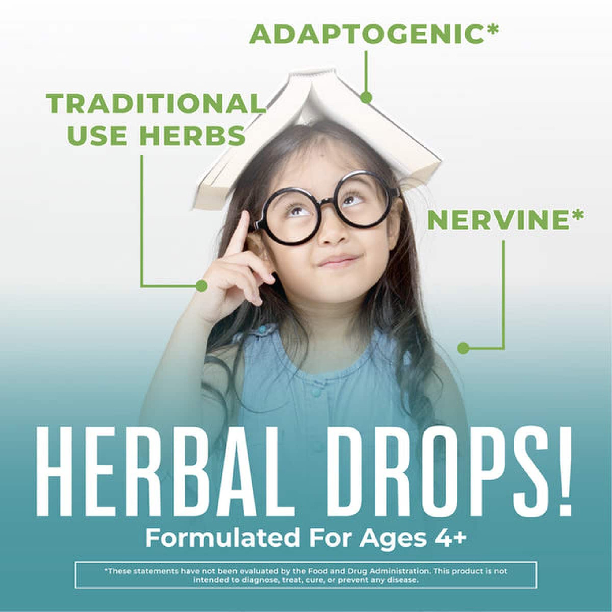 MRO MaryRuth LLC DR-KD-FCS-OG-XX-1OZ-RE-01 - Mary Ruth's® Organic Kids Focus & Attention Liquid Drops - 1/Each, 6/Case