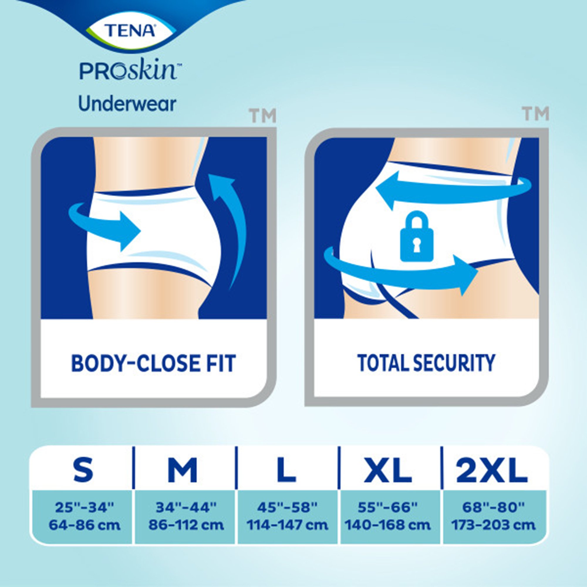 Essity HMS North America Inc 72509 - Tena® ProSkin™ Breathable Incontinence Underwear, Moderate Absorbency, 3X-Large - 10/Bag, 40/Case