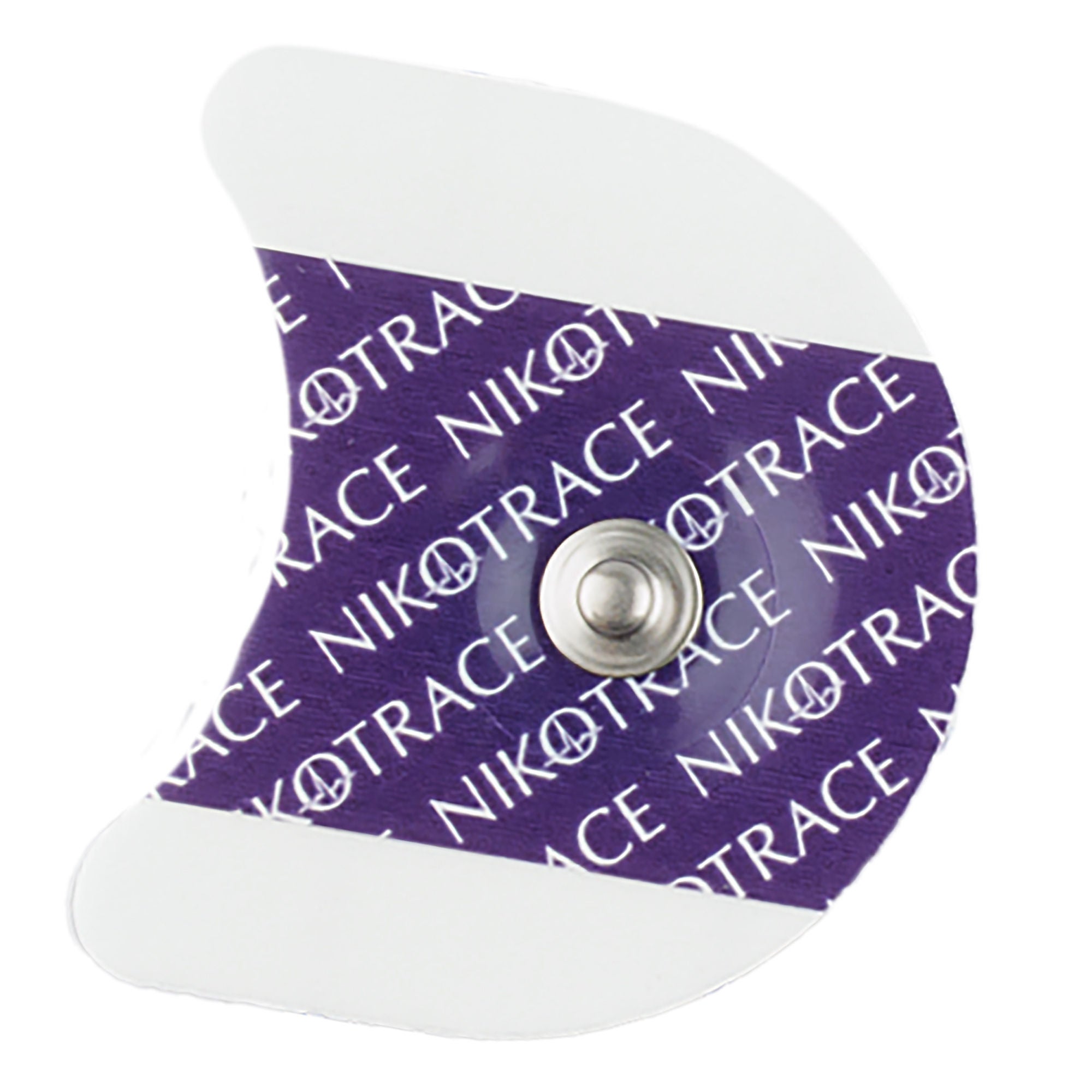 Nikomed USA - 6550 ECG Monitoring Electrode Nikomed Trace 1™ Snap Connector Wet Gel Foam Backing Adult 60 per Pouch