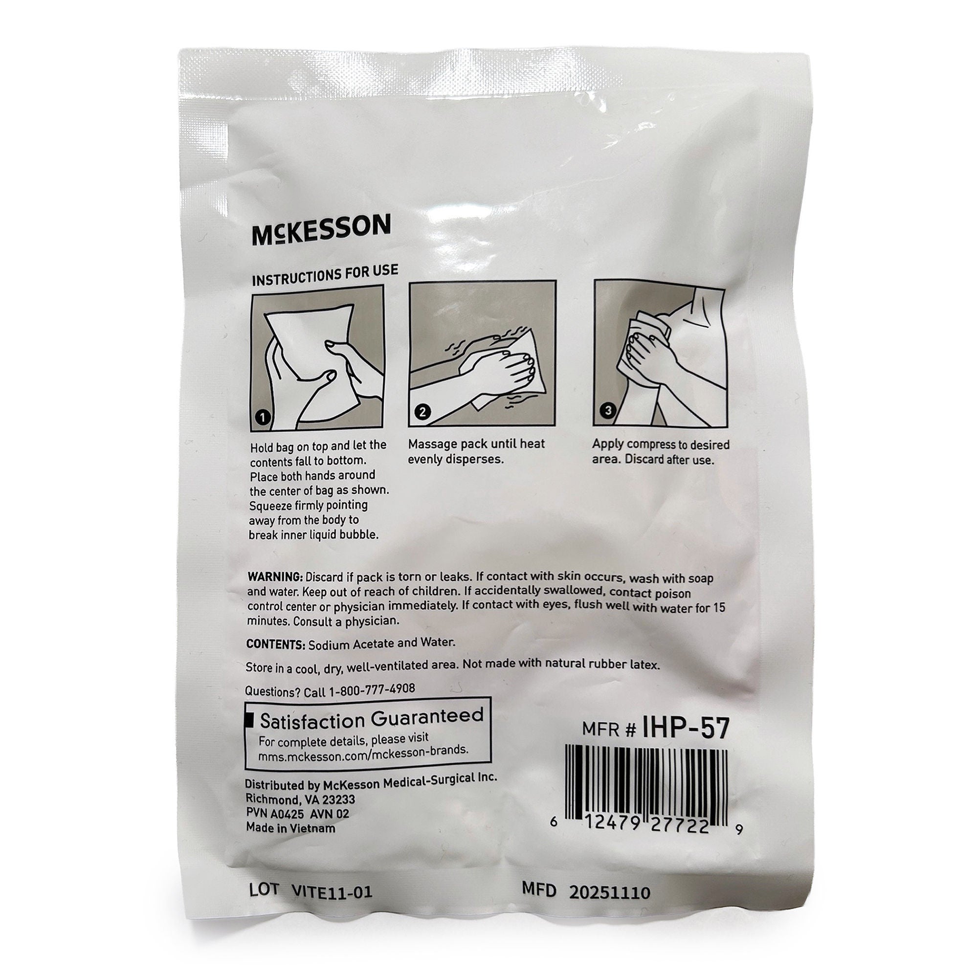McKesson Brand - IHP-57 McKesson Instant Hot Compress