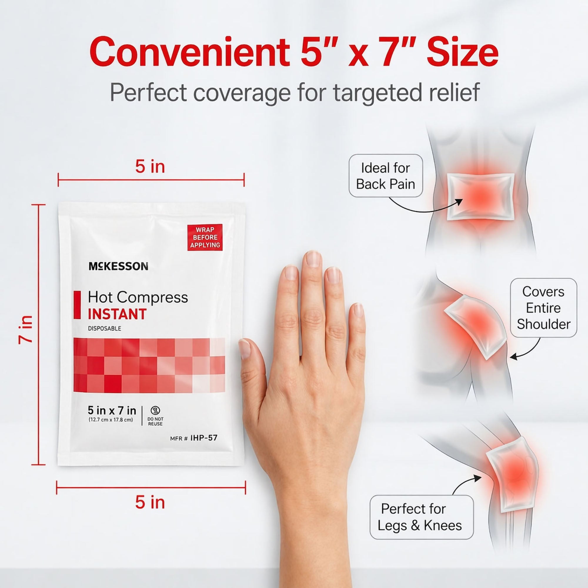 McKesson Instant Hot Pack IHP-57 by McKesson Brand