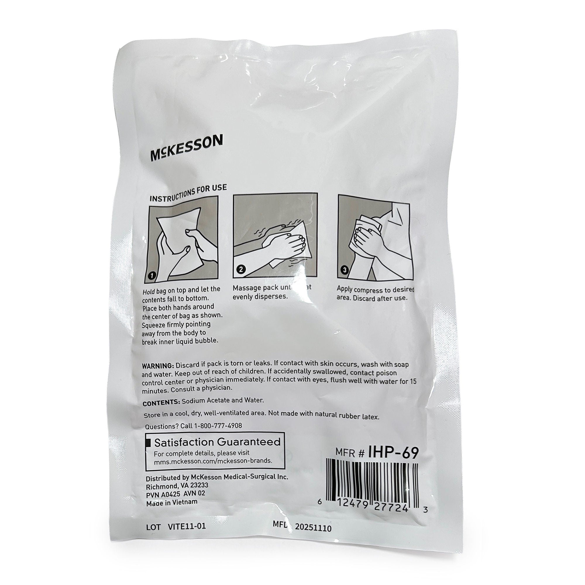 McKesson Brand - IHP-69 McKesson Instant Hot Compress