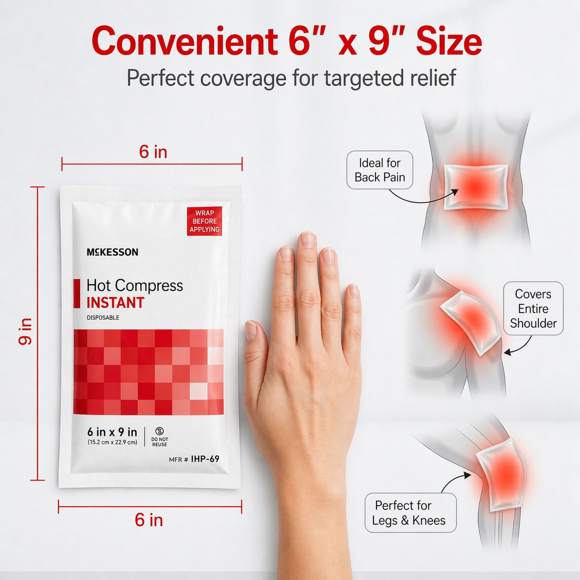 McKesson Instant Hot Pack IHP-69 by McKesson Brand