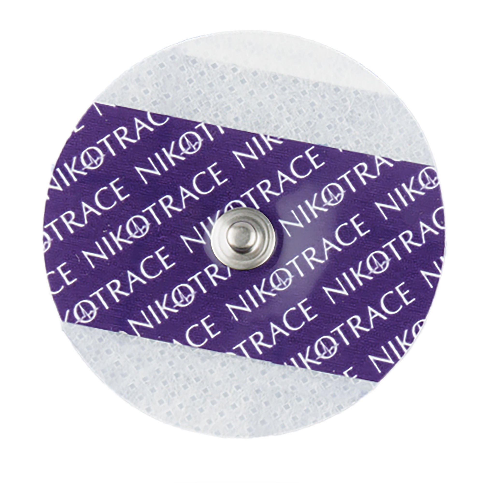 Nikomed USA - 3016 ECG Monitoring Electrode Trace1™ Snap Connector Solid Gel Tape Backing Adult Non-Radiolucent 60 per Pack
