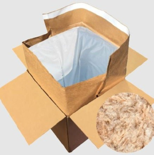 Coldkeepers LLC - KP-10CU-PL10UP-G120 Insulated Shipper Liner Coldkeepers® 10 X 10 X 10 Inch For Gel Packs