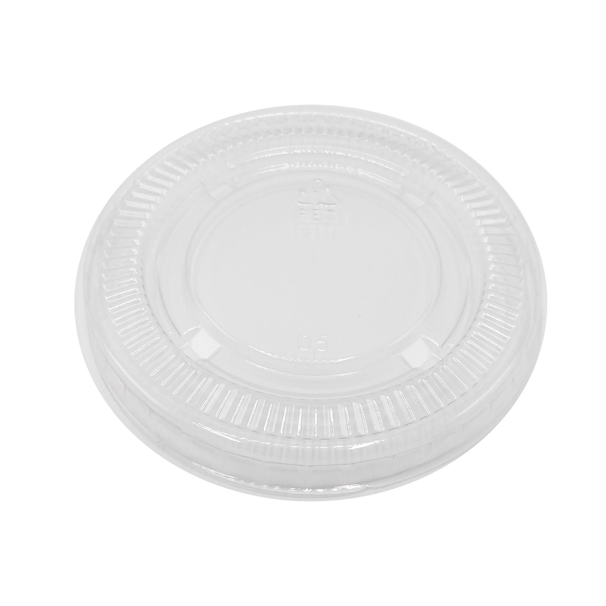 Medd Max LLC - PCL74 Portion Cup Lid Medd Max LLC Fits 3 to 5-1/2 oz. Cups Clear Polypropylene Disposable