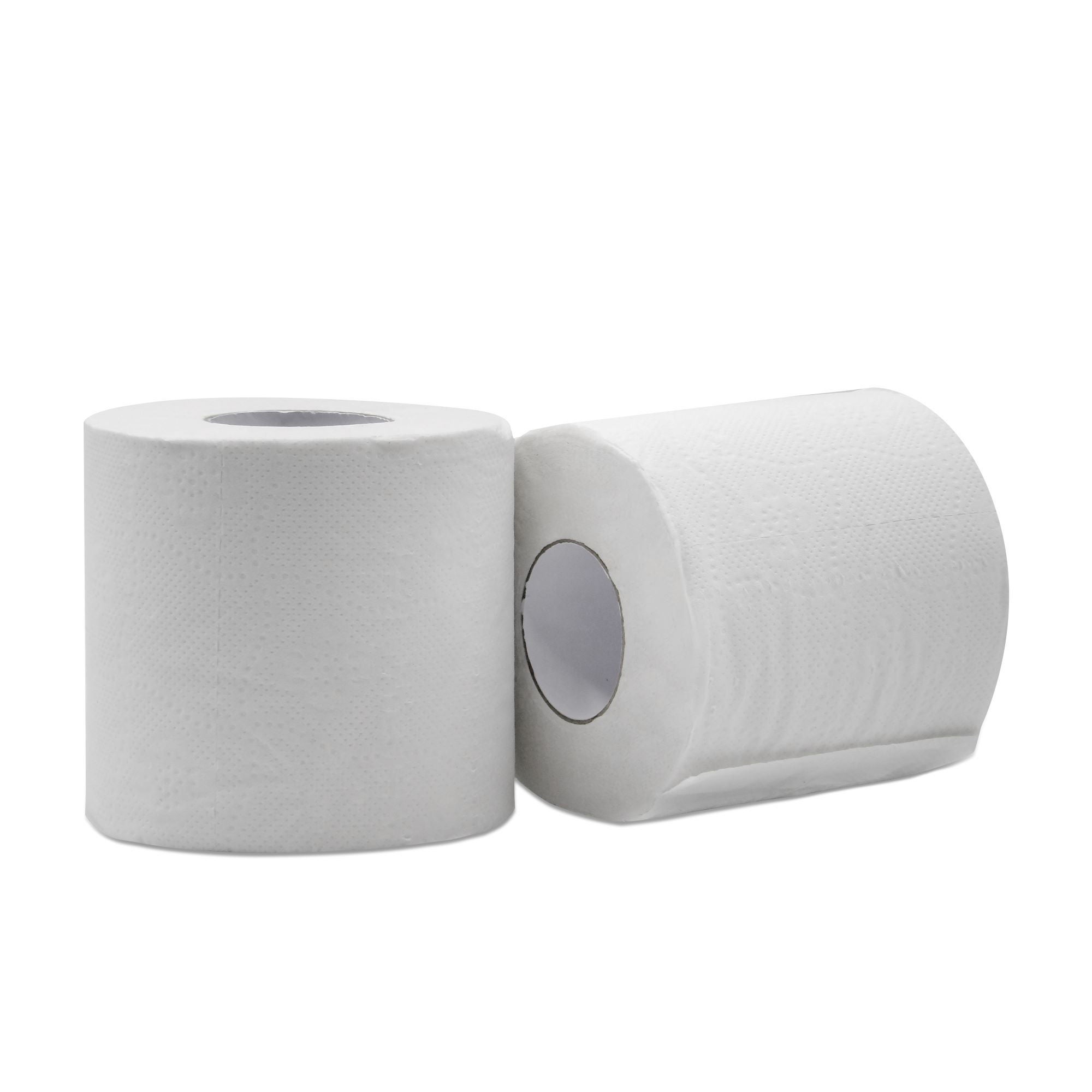 Medd Max LLC - MMTP001 Toilet Tissue Pure Ply White 2-Ply Standard Size Cored Roll 500 Sheets 4 X 4 Inch