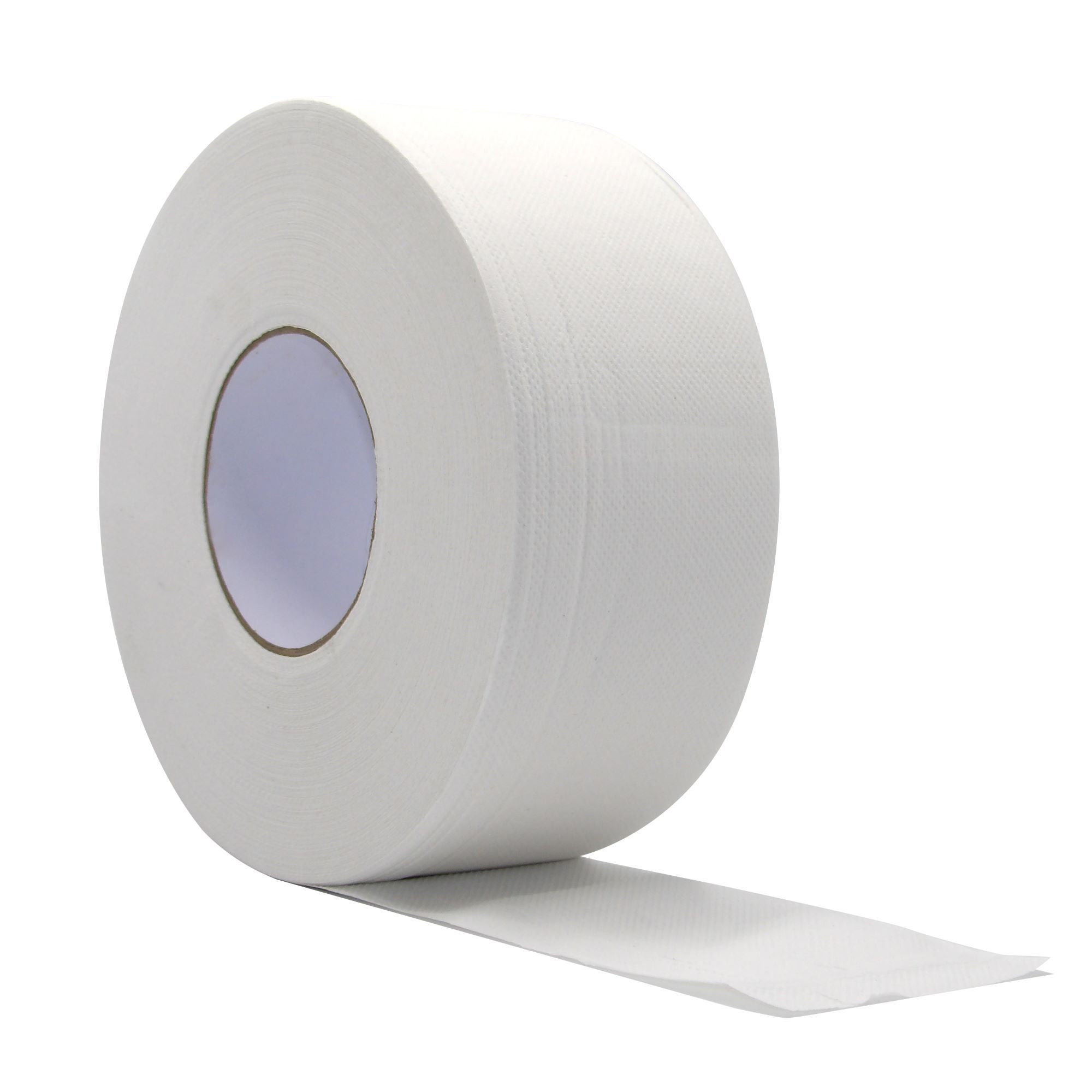 Medd Max LLC - MMJRT001 Toilet Tissue Medd Max White 2-Ply Jumbo Size Cored Roll Continuous Sheet 3-1/2 Inch X 1000 Foot
