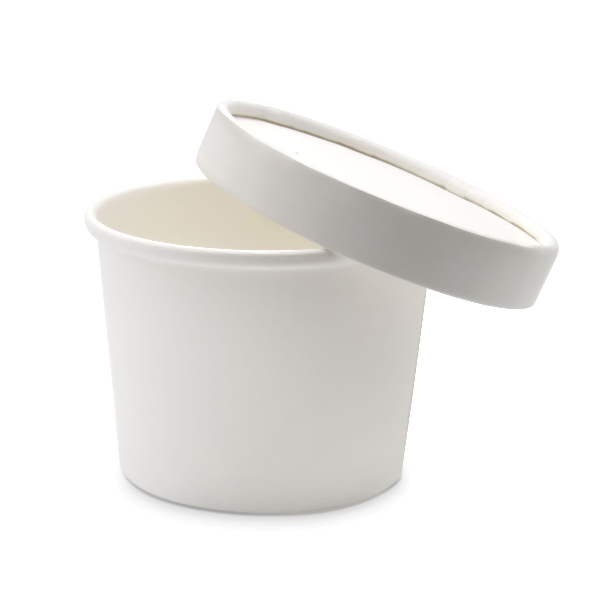 Medd Max LLC - MM8OZBOWL Food Container Medd Max 8 oz. Paper White Disposable