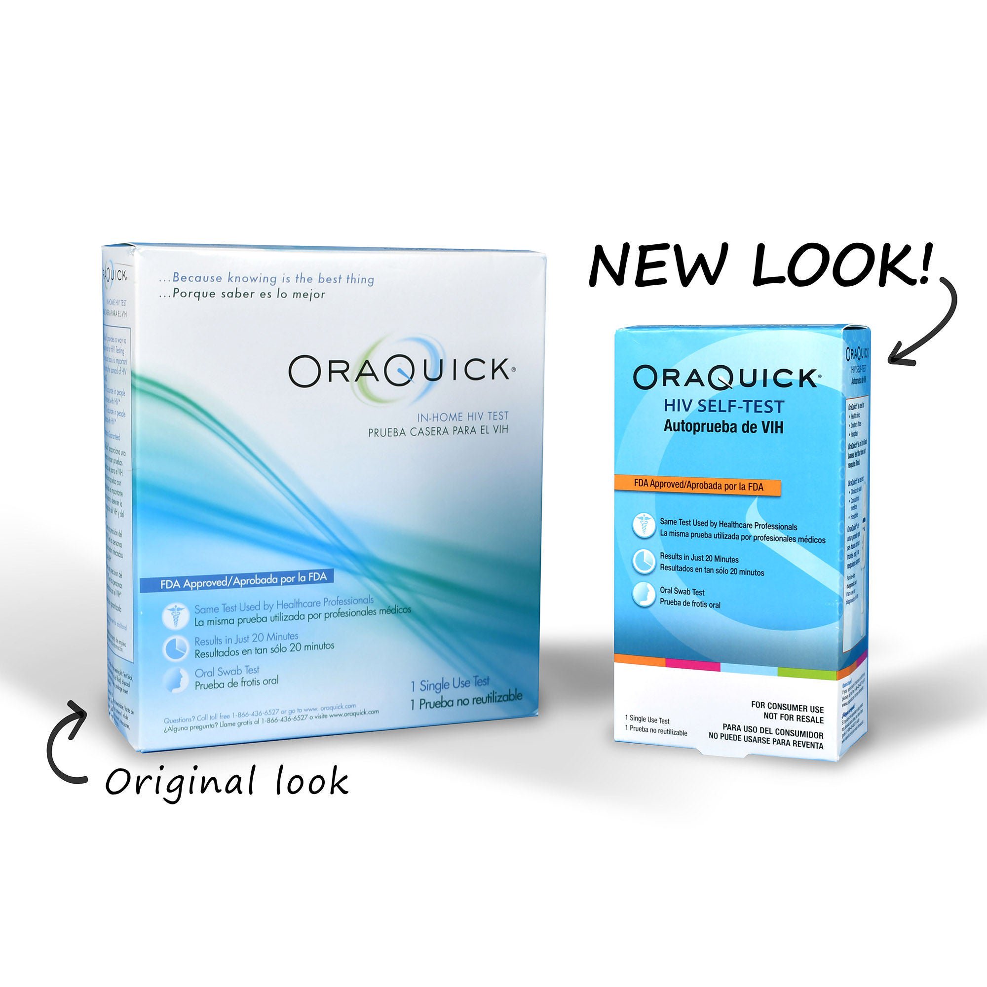 Orasure Technologies - 1001-0696 OraQuick® HIV-1 & HIV-2 Self-Test