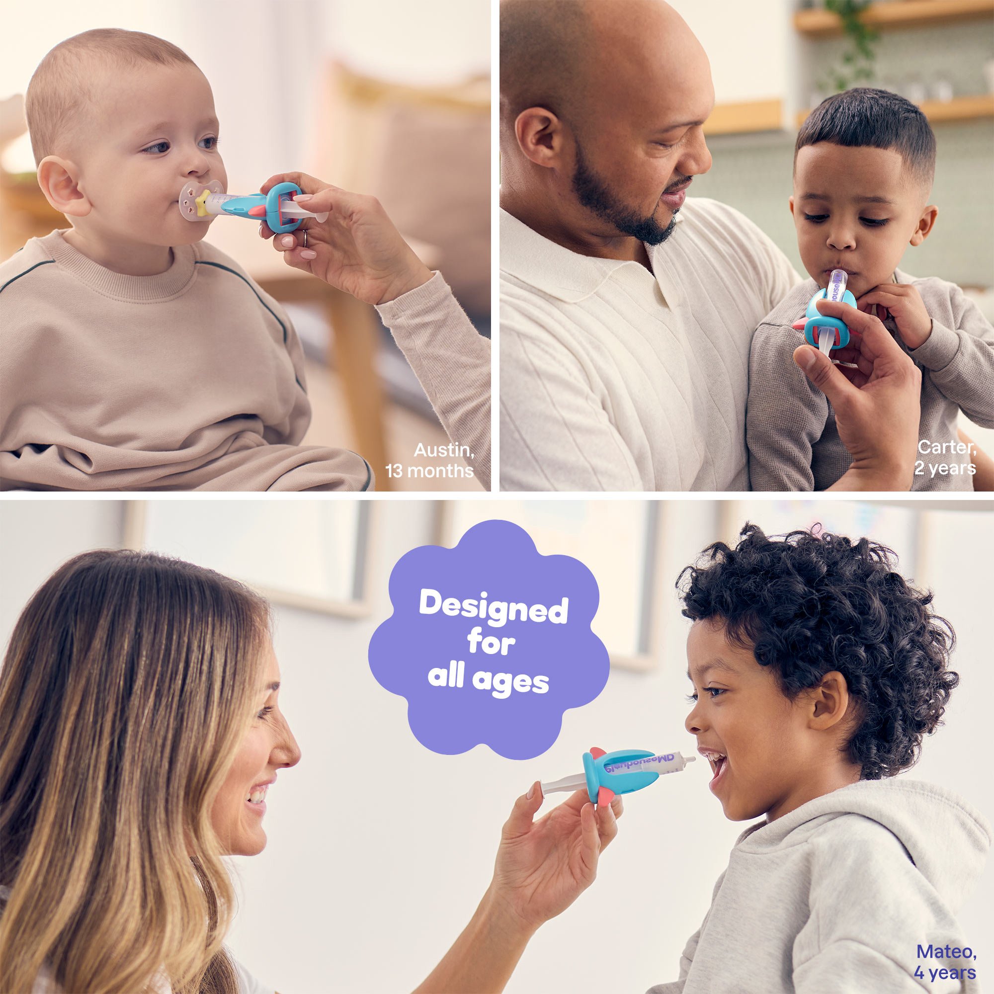 Playhouse MD 1011 - Medicine Buddy™ Rocket Medication Dispenser for Infants, Babies & Toddlers - 1/Each, 12/Case
