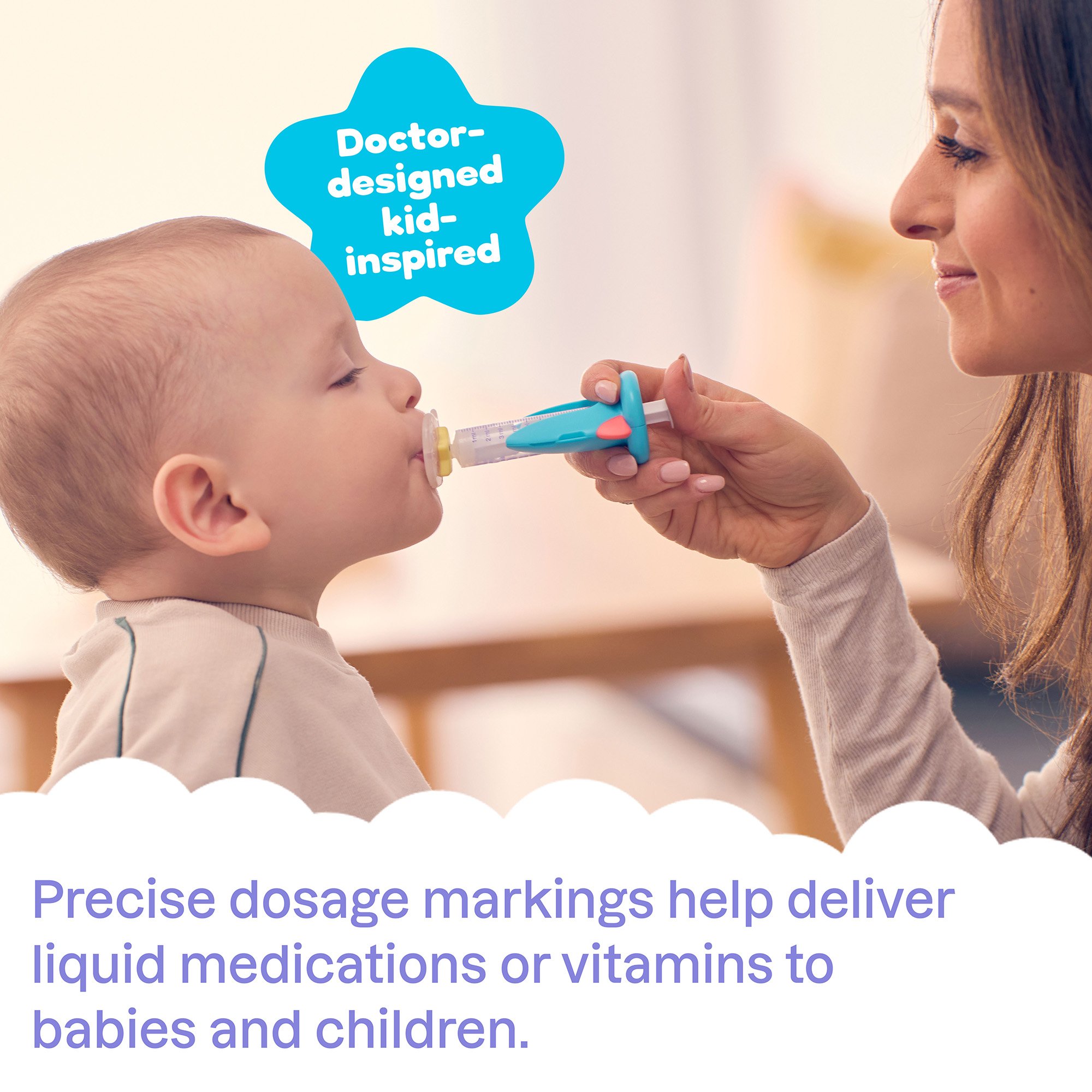 Playhouse MD 1011 - Medicine Buddy™ Rocket Medication Dispenser for Infants, Babies & Toddlers - 1/Each, 12/Case
