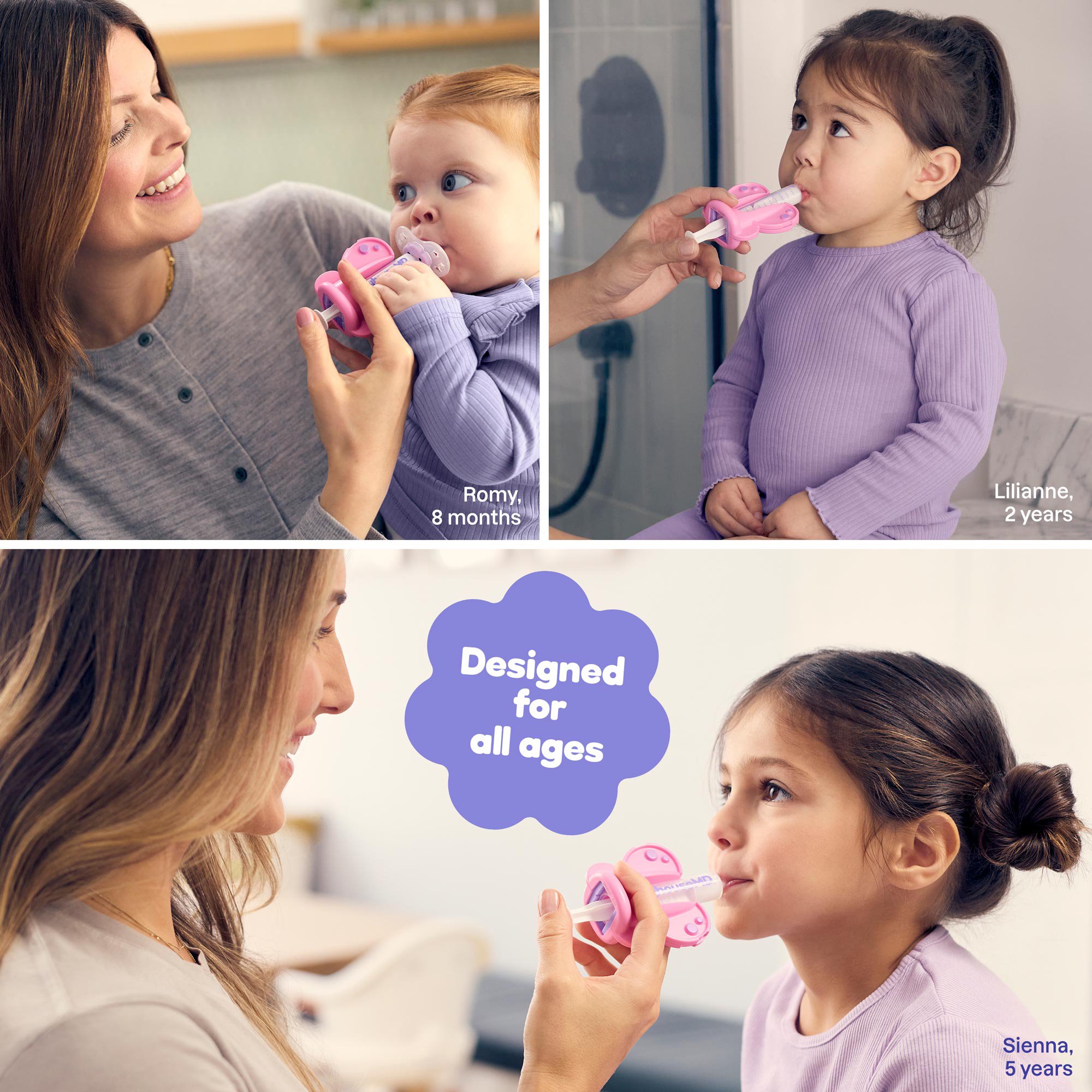 Playhouse MD 1012 - Medicine Buddy™ Butterfly Medication Dispenser for Infants, Babies & Toddlers - 1/Each, 12/Case
