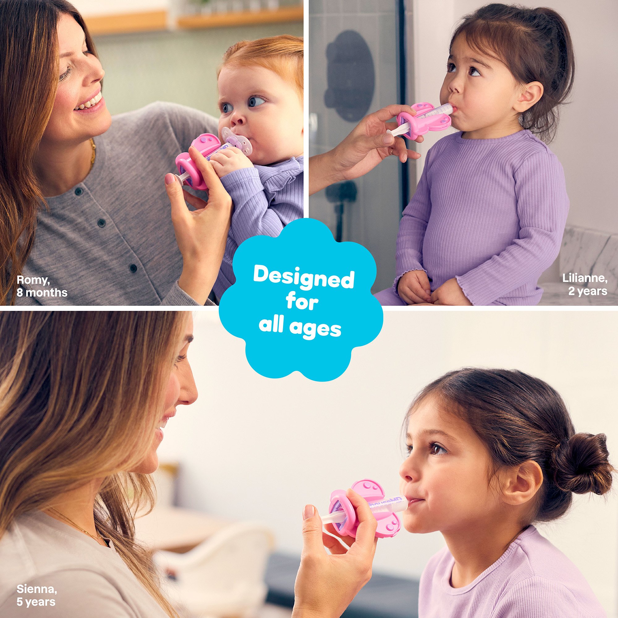 Playhouse MD 1012 - Medicine Buddy™ Butterfly Medication Dispenser for Infants, Babies & Toddlers - 1/Each, 12/Case