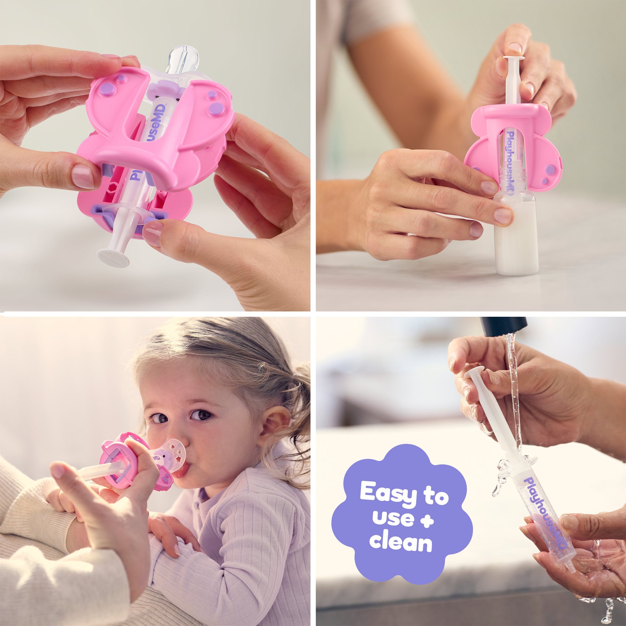 Playhouse MD 1012 - Medicine Buddy™ Butterfly Medication Dispenser for Infants, Babies & Toddlers - 1/Each, 12/Case