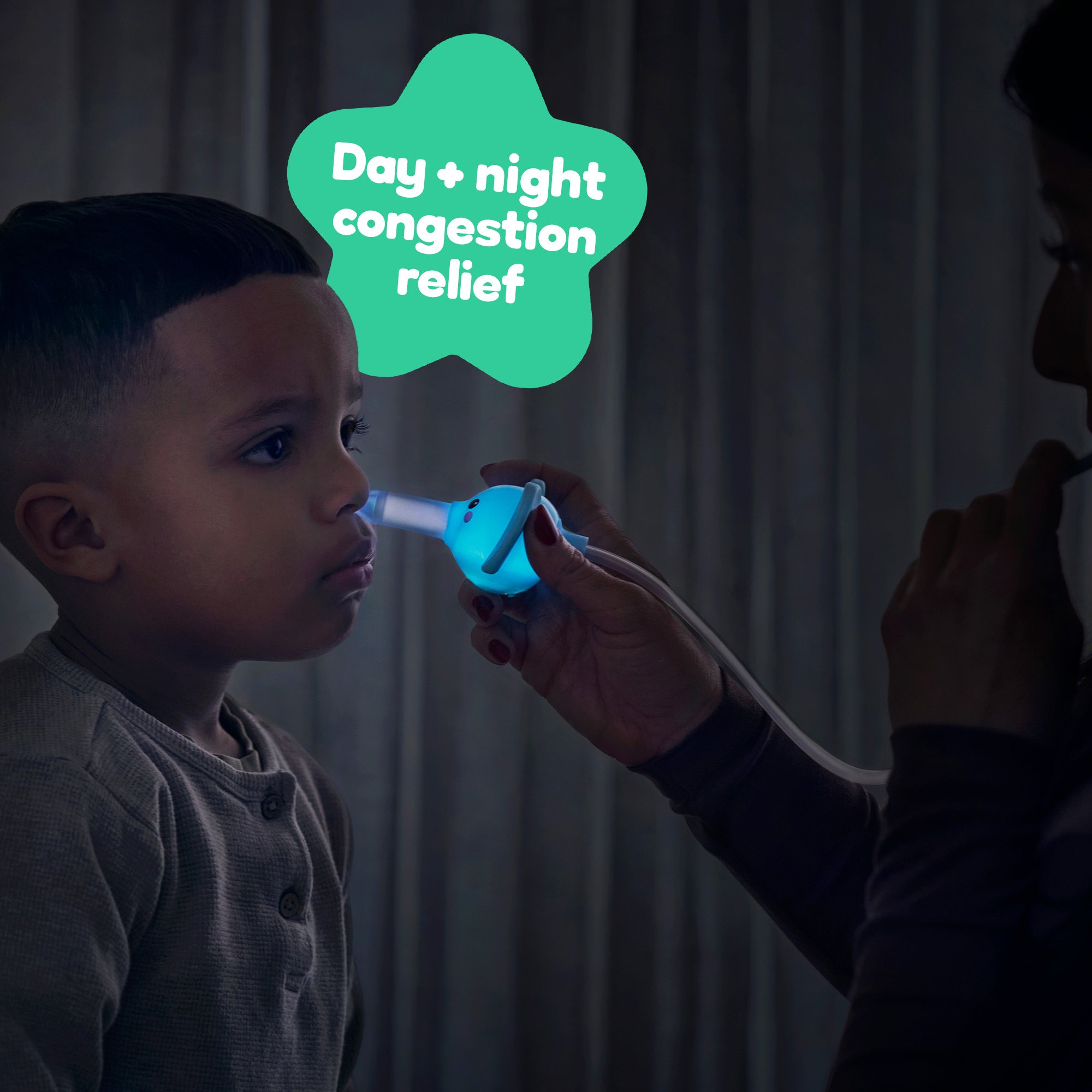 Playhouse MD 1021 - Playhouse MD Nasal Aspirator for Babies and Toddlers, Blue, Elephant Character - 1/Each, 12/Case