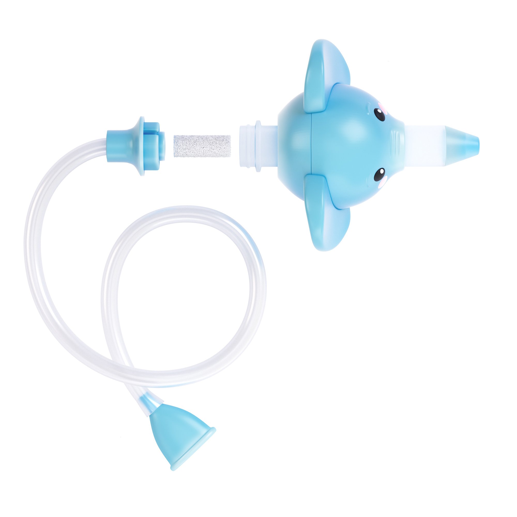 Playhouse MD 1021 - Playhouse MD Nasal Aspirator for Babies and Toddlers, Blue, Elephant Character - 1/Each, 12/Case