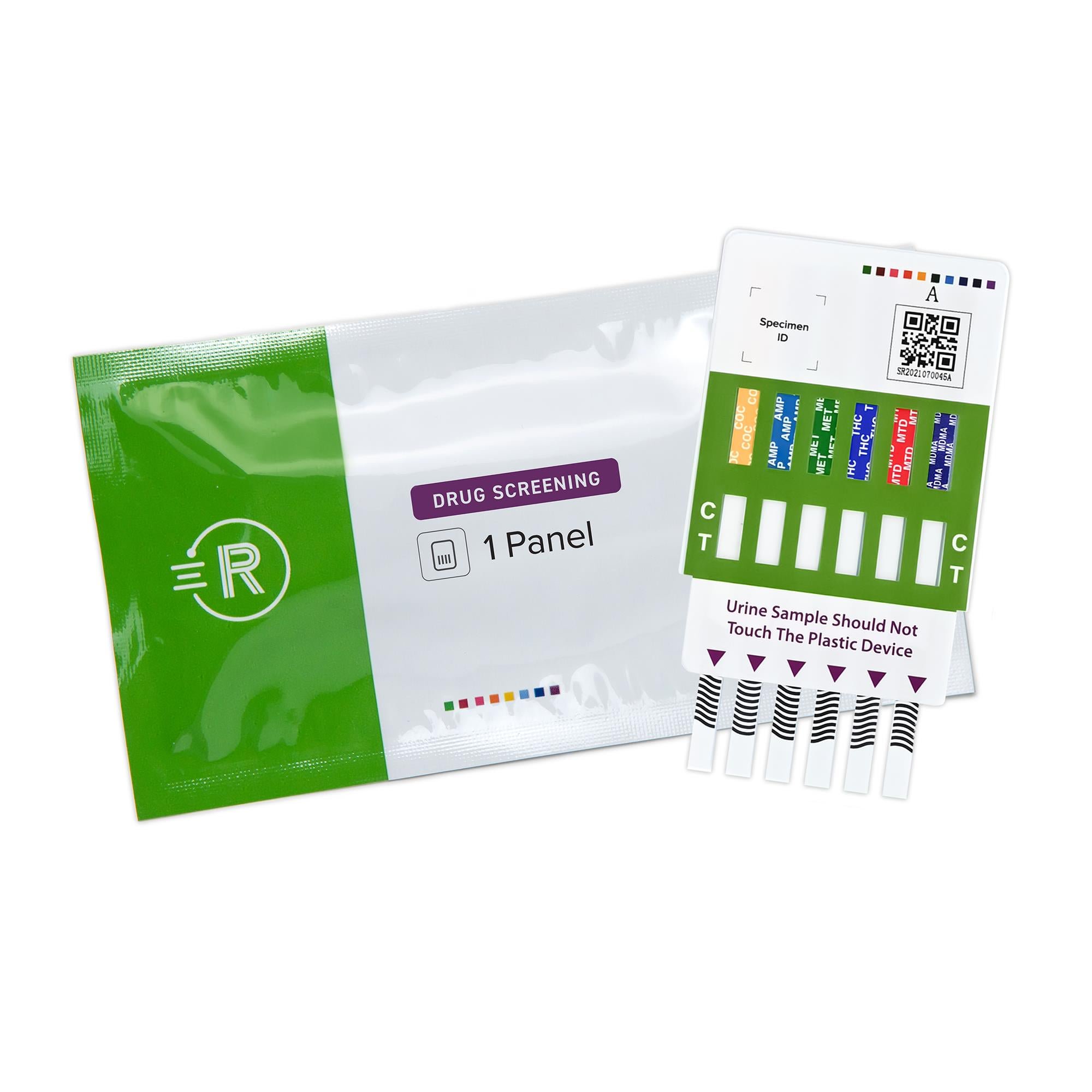 BTNX - D12.1-1P29-25 Drugs of Abuse Test Kit Rapid Response® AMP1000, BAR300, BUP10, BZO300, COC300, mAMP/MET1000, MDMA500, MOP300, MTD300, OXY100, PPX300, THC50 25 Tests CLIA Waived