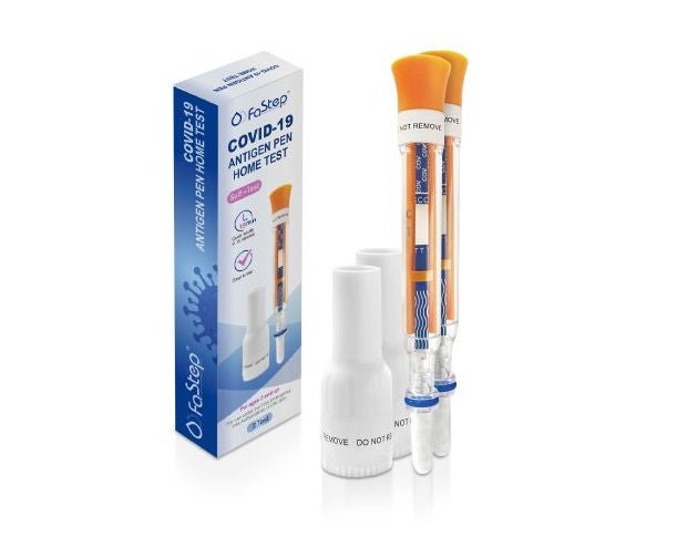 2San LLC - COV-S35001H2 Respiratory Test Kit FaStep® Covid-19 Antigen Pen Home Test 2 Tests per Pack