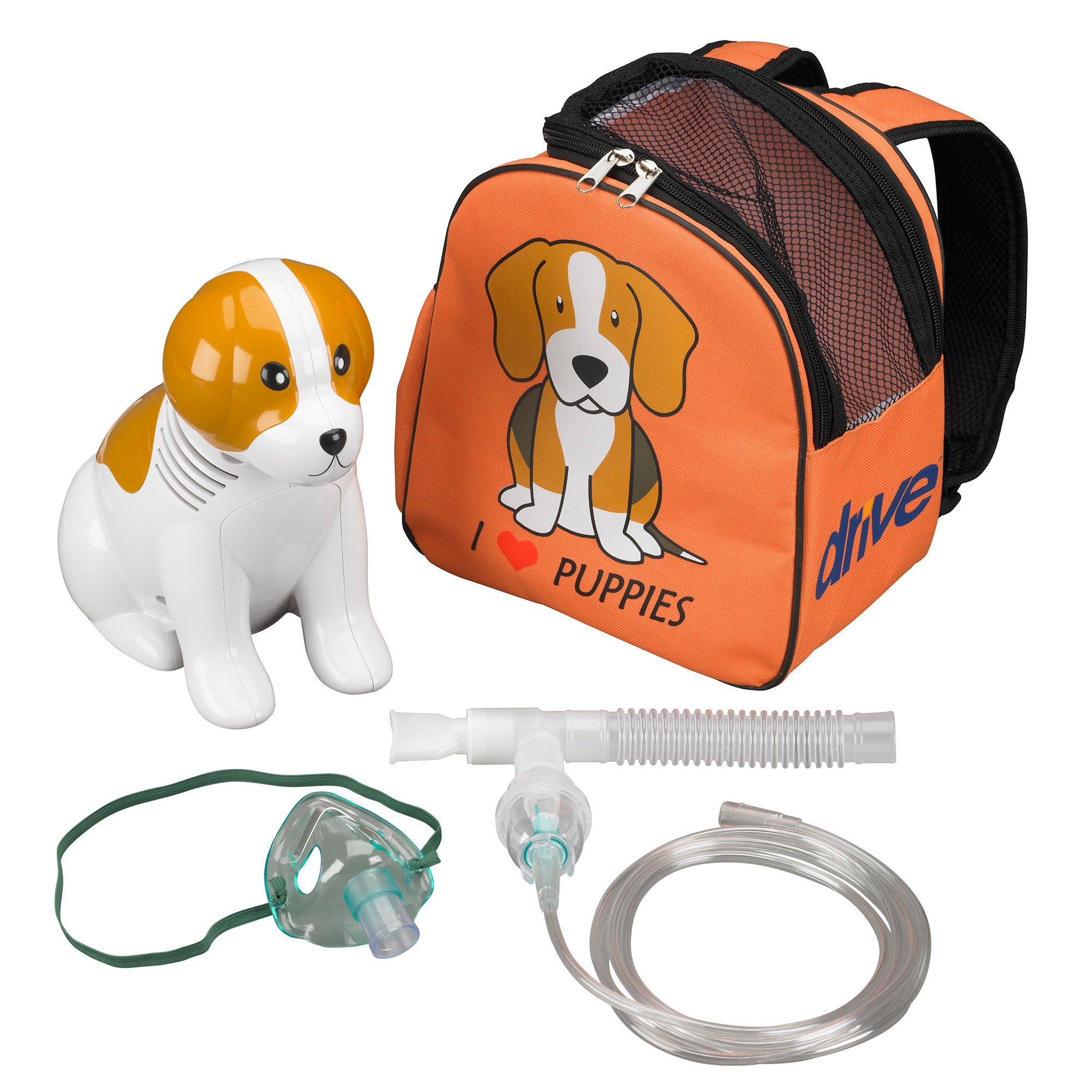 Drive DeVilbiss Healthcare - 18091-BE Nebulizer Compressor Drive™ Small Volume Medication Cup Pediatric Mouthpiece Delivery