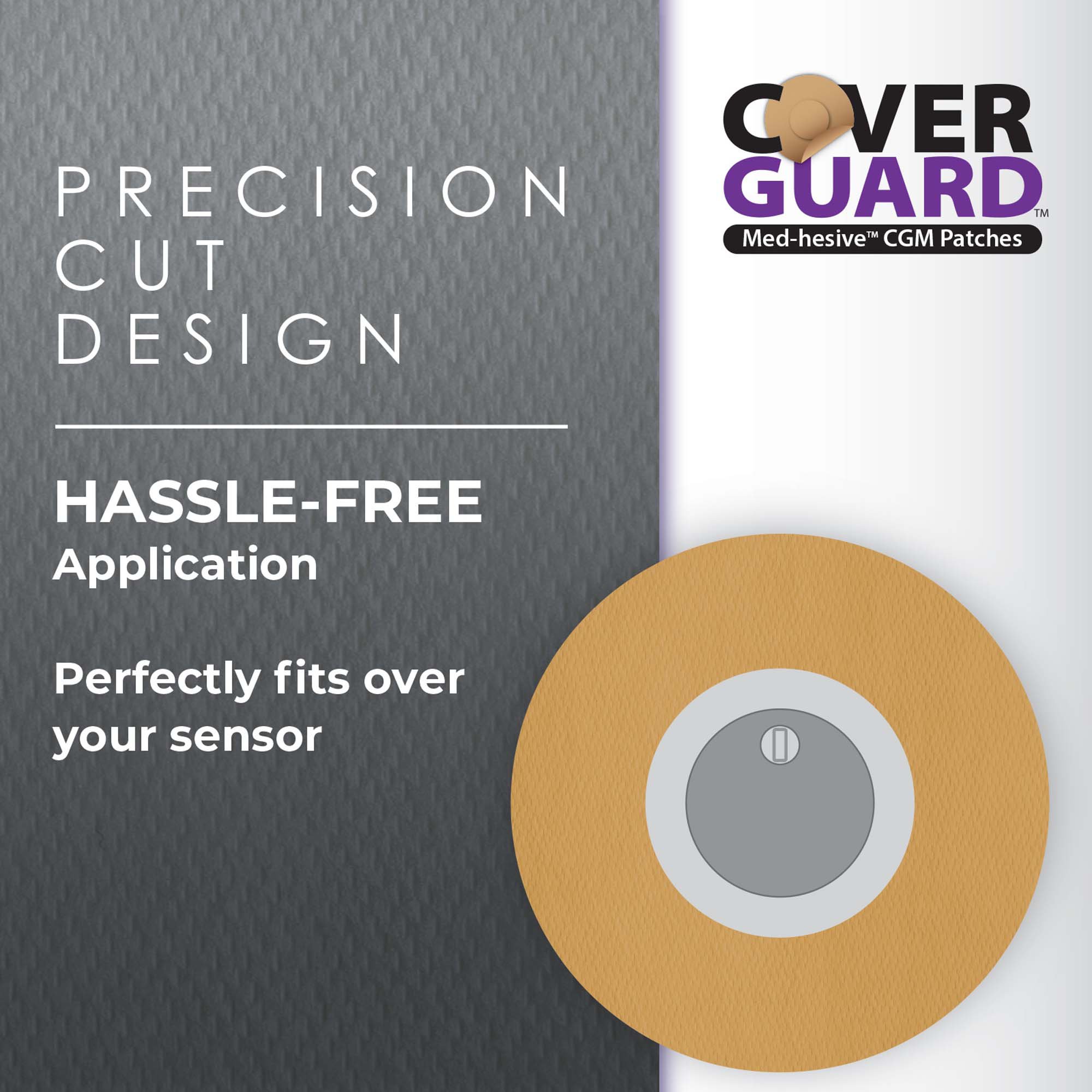 CoverGuard Sensor Overpatch 101-100T by Veridian Healthcare