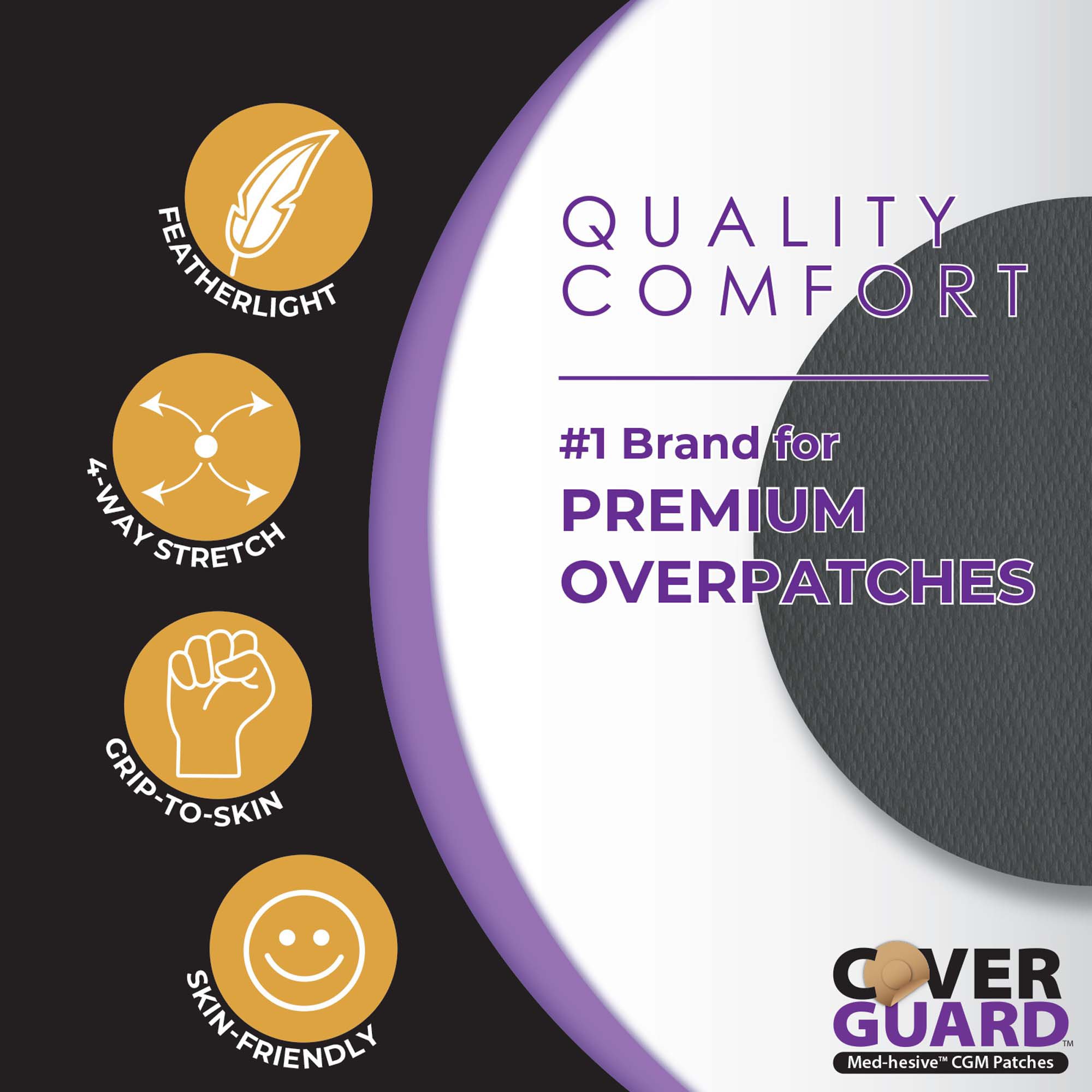 Cover Guard Sensor Overpatch 101-101B by Veridian Healthcare