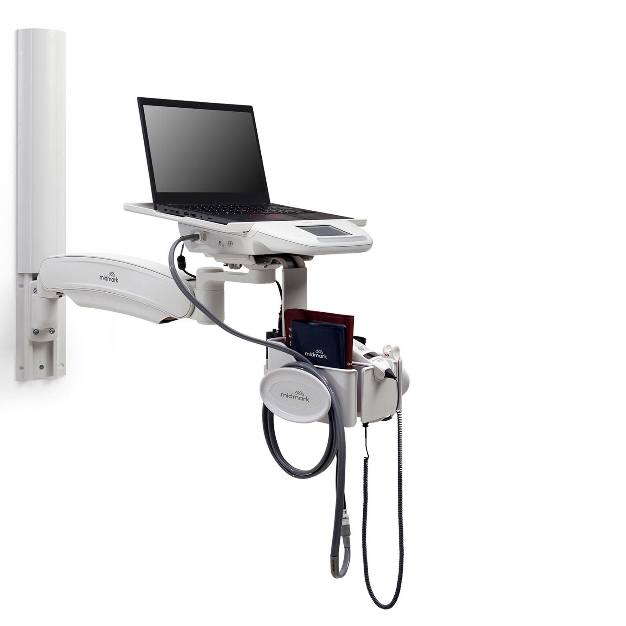 Midmark - 2-200-0086 Wall Intergrated Mount MidMark For IQVital® Zone™ Vital Signs Monitor