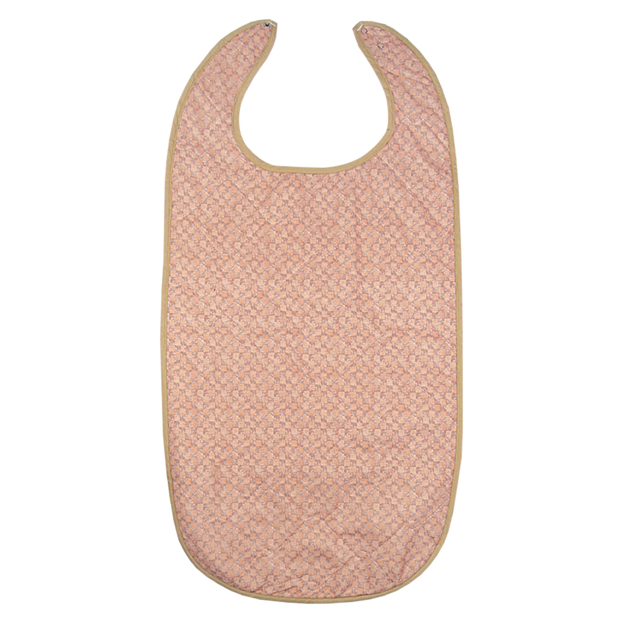 Beck's Classic - CKMT1834SNP-R Bib Checkmate Hook and Loop Closure Reusable Polyester Checkmate Print