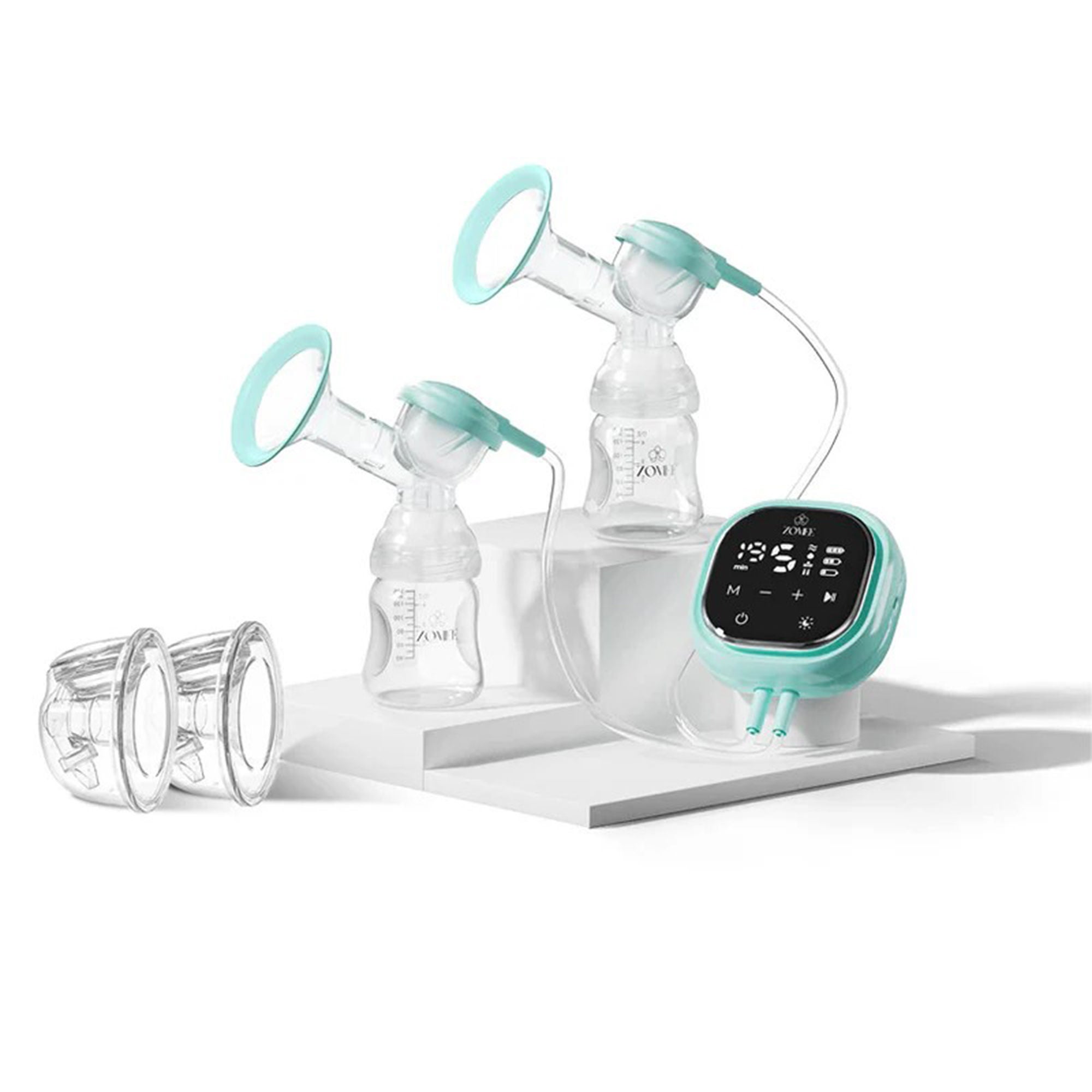 Zev Supplies Corp - Z2-SM-SHFCC-NYB Hands Free Double Electric Breast Pump Z2 Shabbat Mode™ Edition