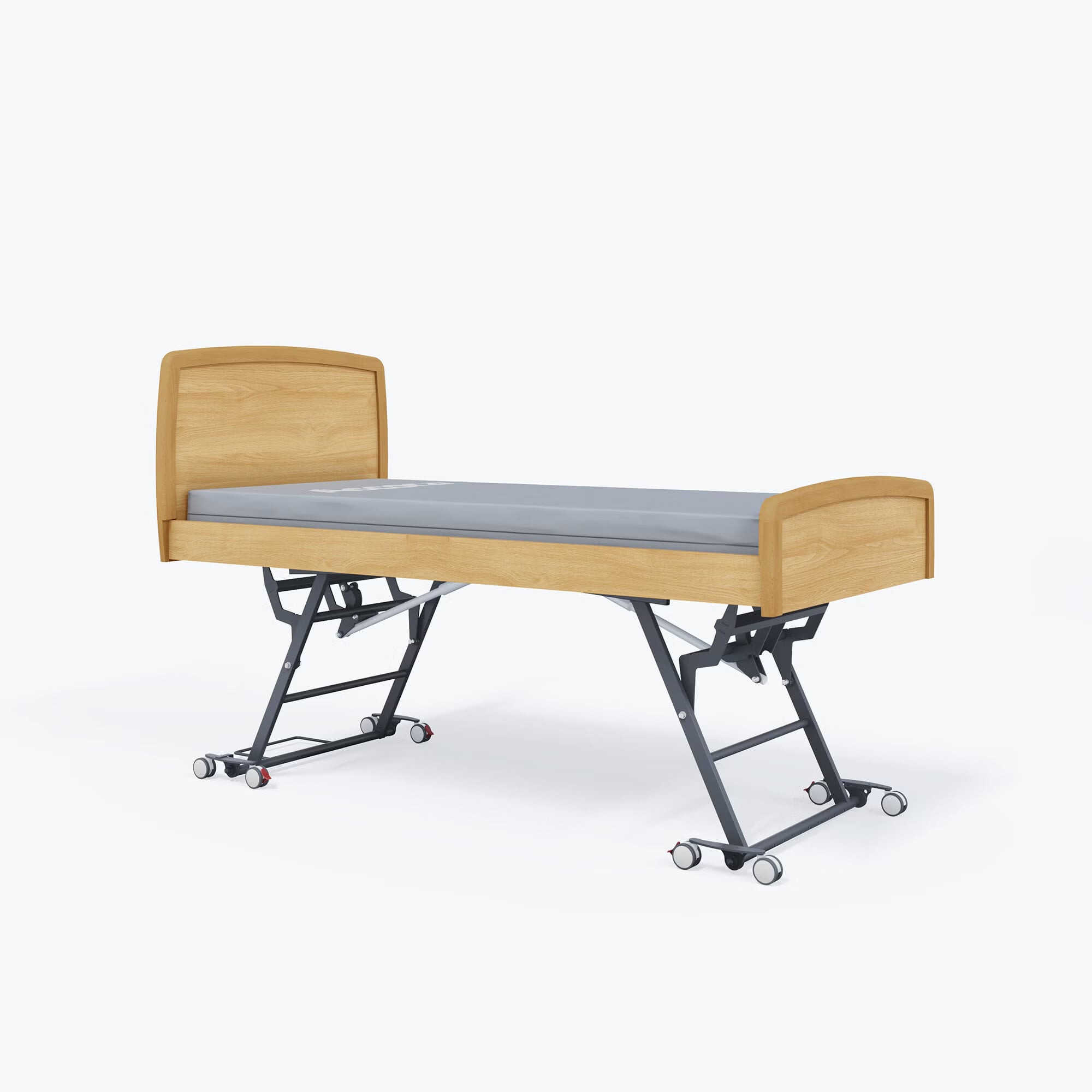Accora Inc - NSB-W-FL8-000US Electric Bed Accora Contesa® High-Low 82 Inch Length Expandable Deck 3 Functions 3-3/10 to 29 Inch Height Range