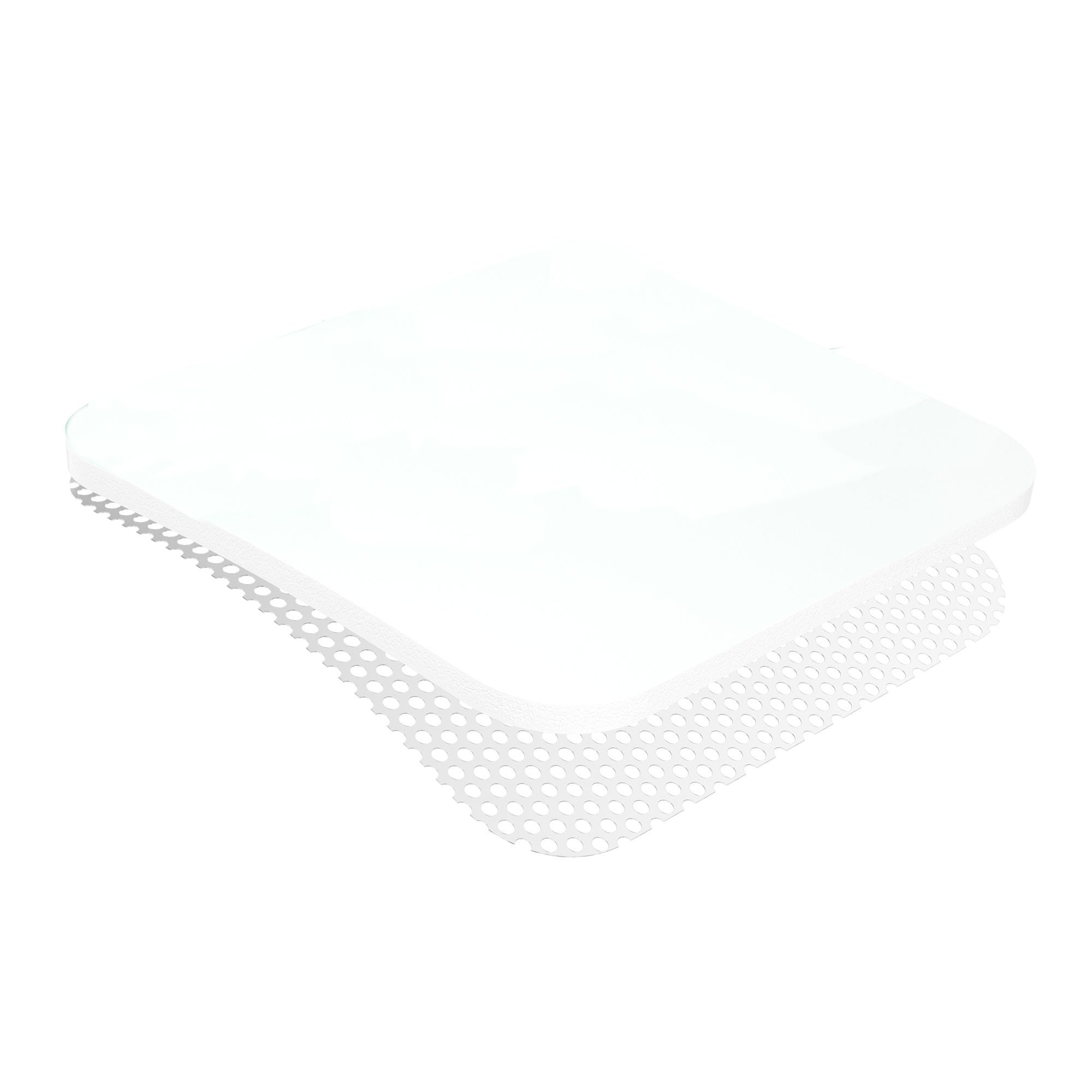 McKesson Brand - 16-30608 Thin Foam Transfer Dressing McKesson 6 X 8 Inch Without Border Film Backing Silicone Adhesive Rectangle Sterile
