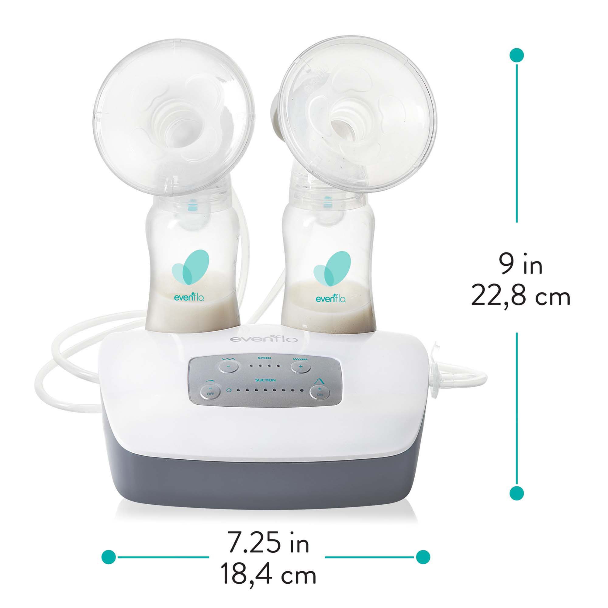 Midway Importing Inc 5161123 - Evenflo Advanced Double Electric Breast Pump - 1/Each, 2/Case