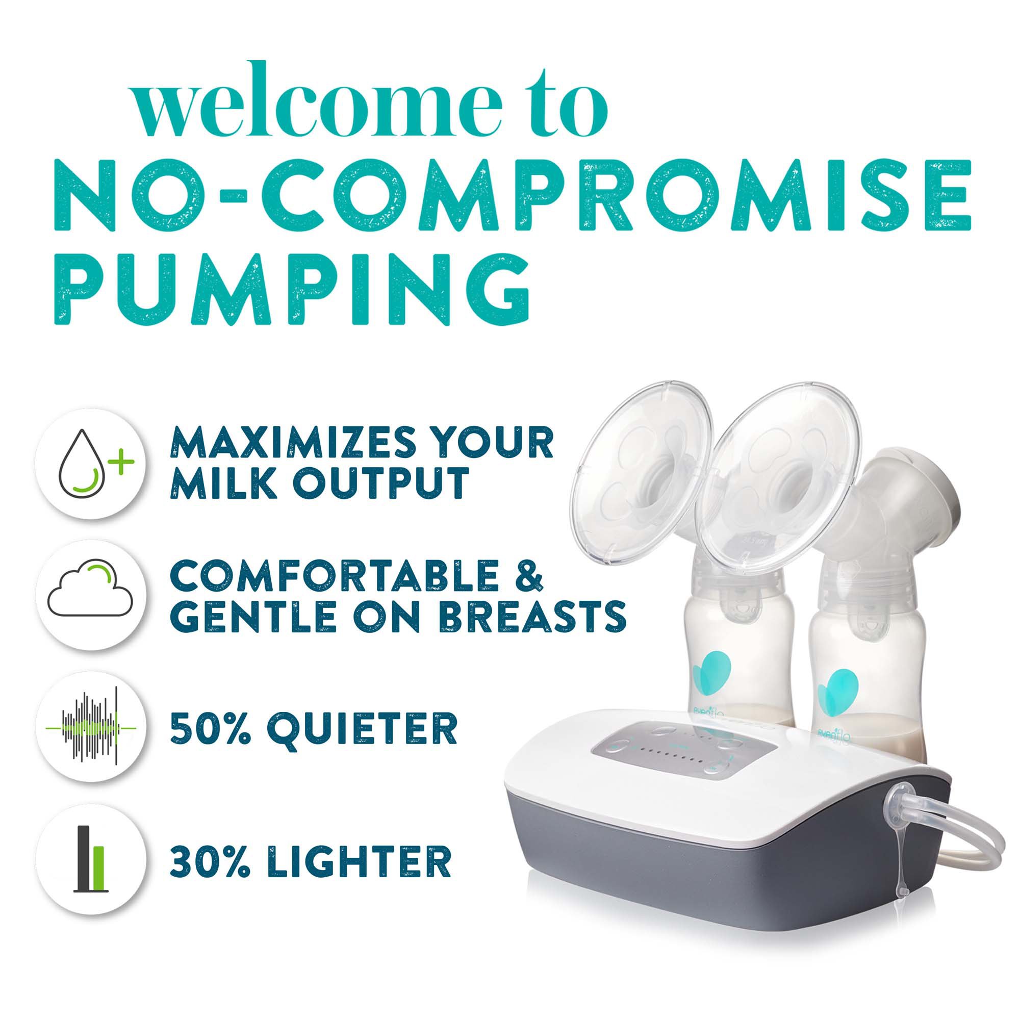 Midway Importing Inc 5161123 - Evenflo Advanced Double Electric Breast Pump - 1/Each, 2/Case