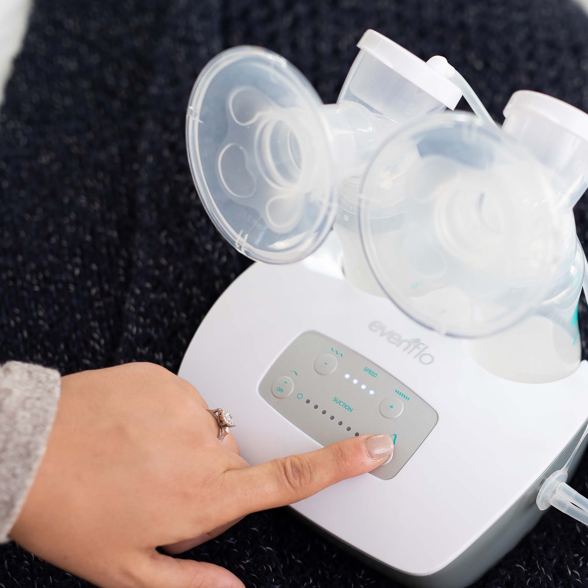 Midway Importing Inc 5161123 - Evenflo Advanced Double Electric Breast Pump - 1/Each, 2/Case