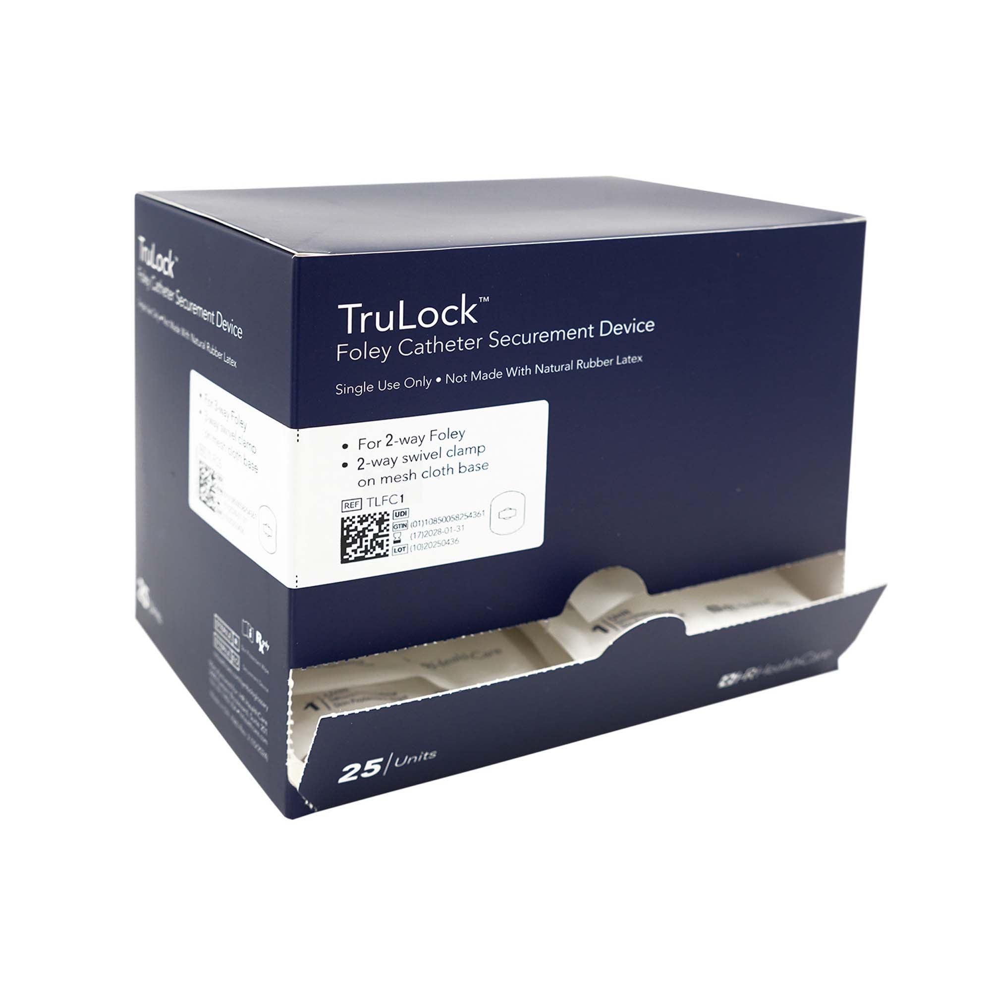 HR Healthcare - TLFC1 Foley Securement Device TruLock™ For 2-Way Foley