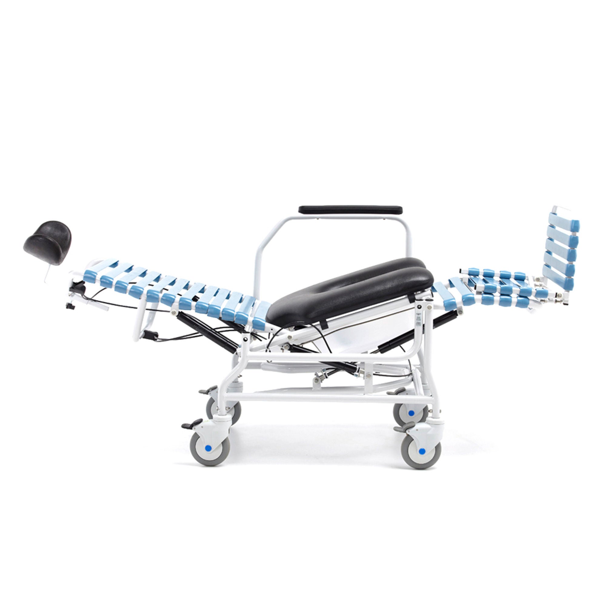 Broda Enterprises Inc - CS385-18 Commode / Shower Chair Revive Steel Frame 18 Inch Seat Width 400 lbs. Weight Capacity
