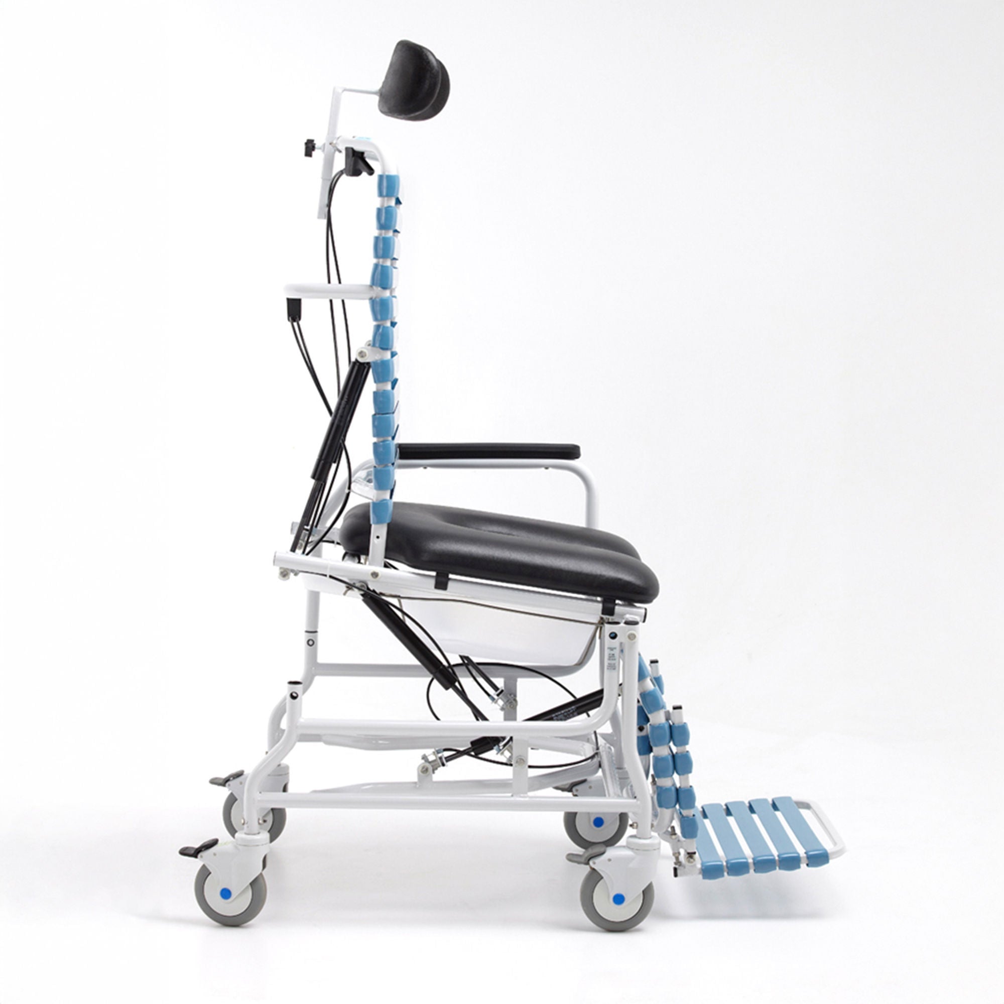 Broda Enterprises Inc - CS385-22 Commode / Shower Chair Revive Steel Frame 22 Inch Seat Width 400 lbs. Weight Capacity