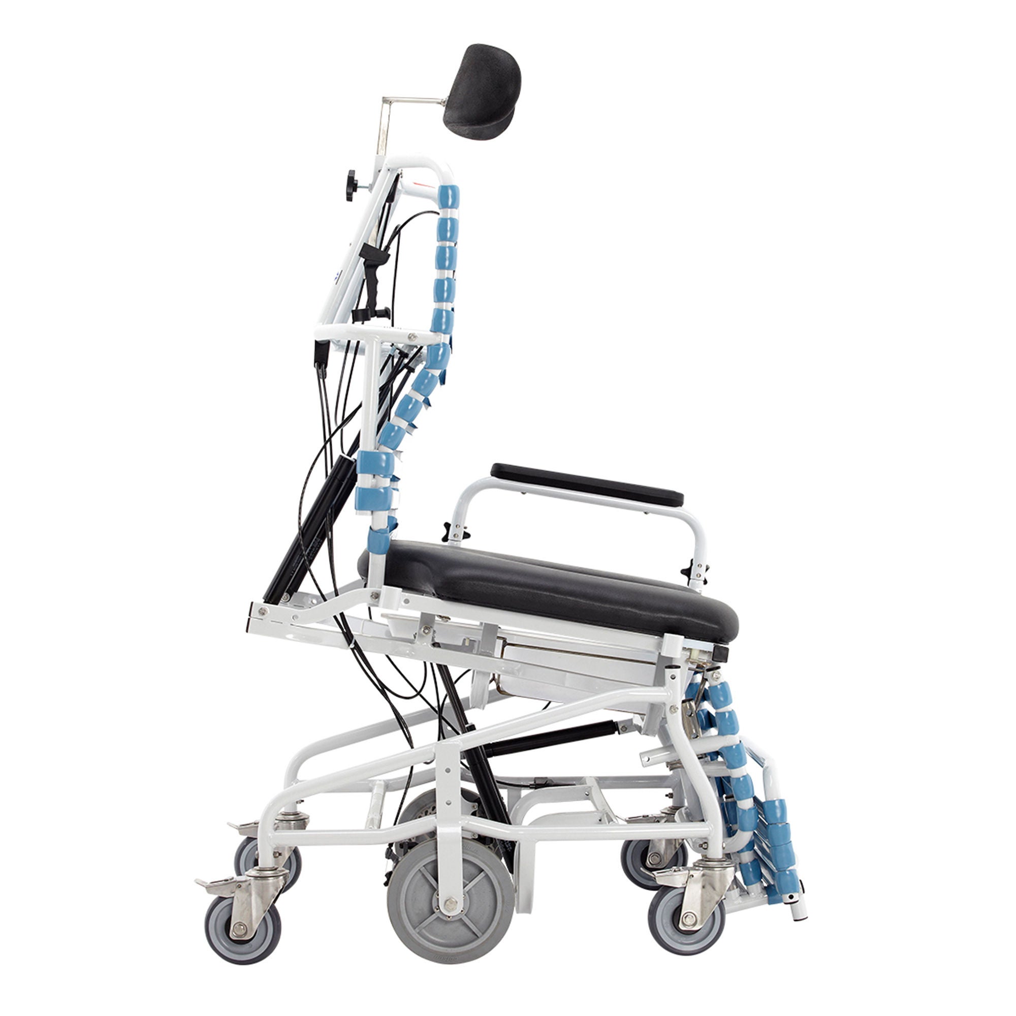 Broda Enterprises Inc - B385-27 Commode / Shower Chair Revive Bariatric Steel Frame 27 Inch Seat Width 800 lbs. Weight Capacity